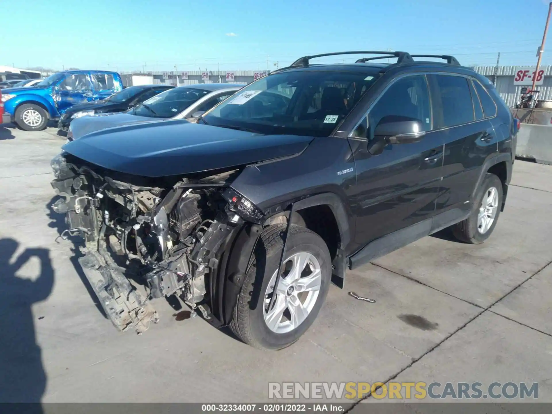 2 Photograph of a damaged car 4T3M6RFV2MU022512 TOYOTA RAV4 2021