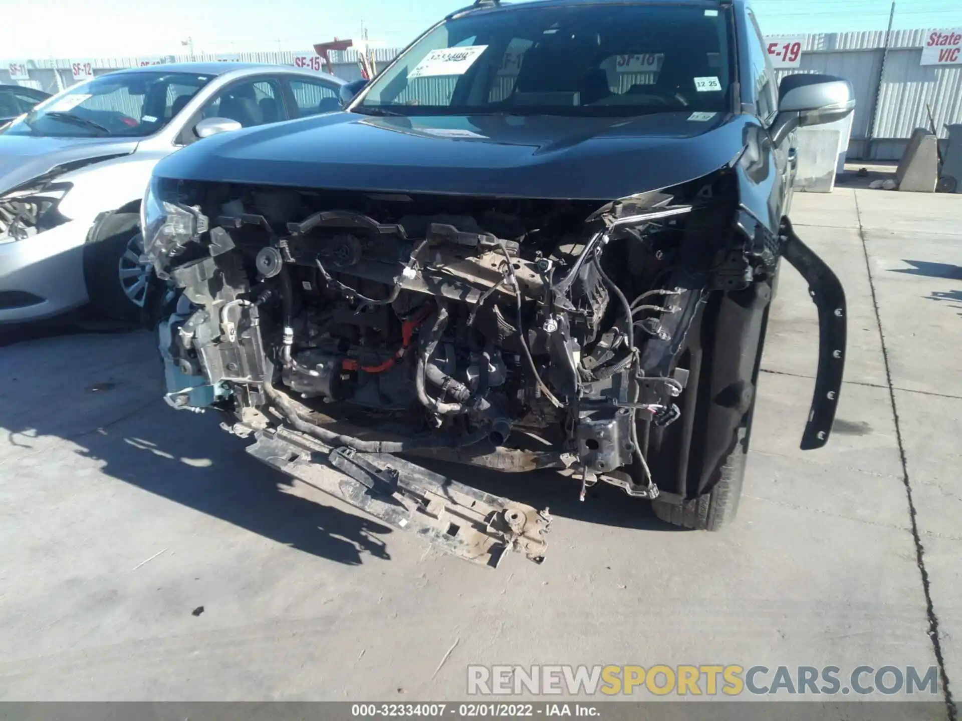 6 Photograph of a damaged car 4T3M6RFV2MU022512 TOYOTA RAV4 2021