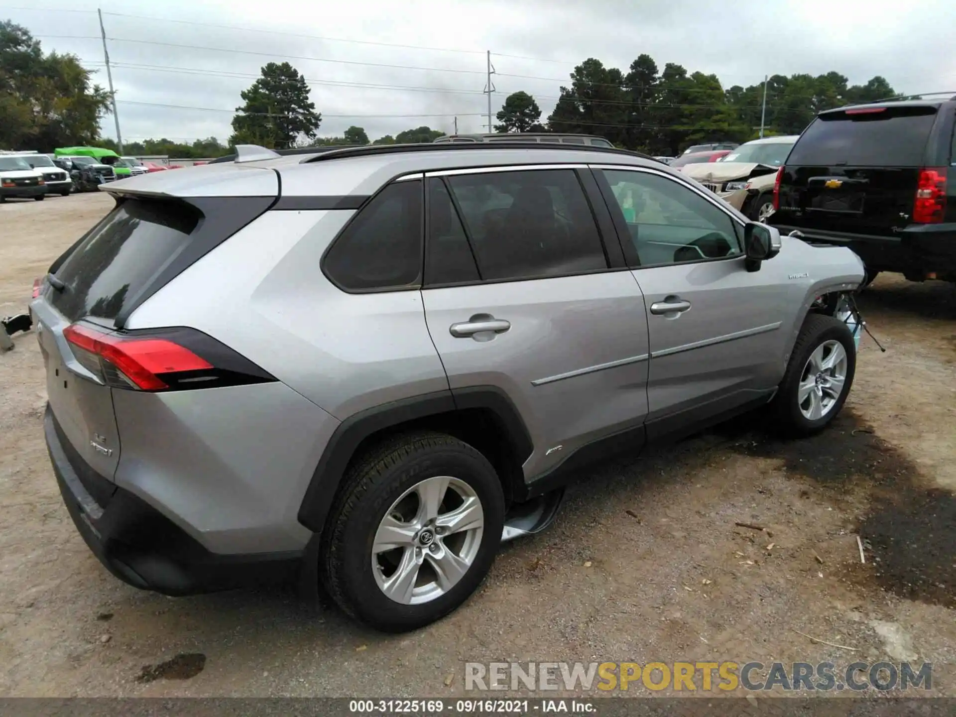 4 Photograph of a damaged car 4T3M6RFV3MU011387 TOYOTA RAV4 2021