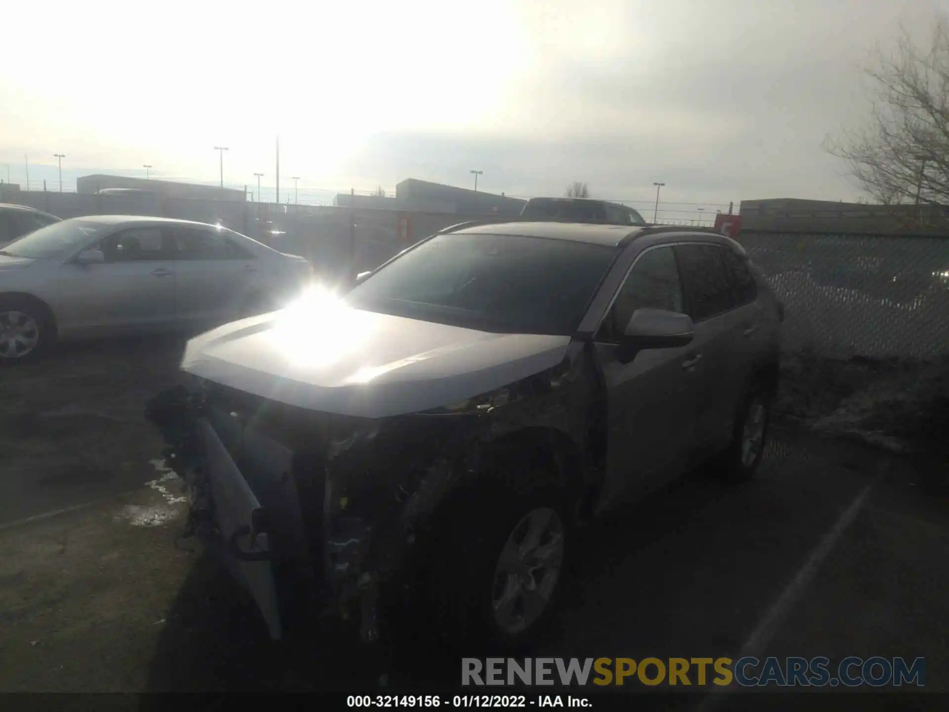 2 Photograph of a damaged car 4T3M6RFV3MU026102 TOYOTA RAV4 2021