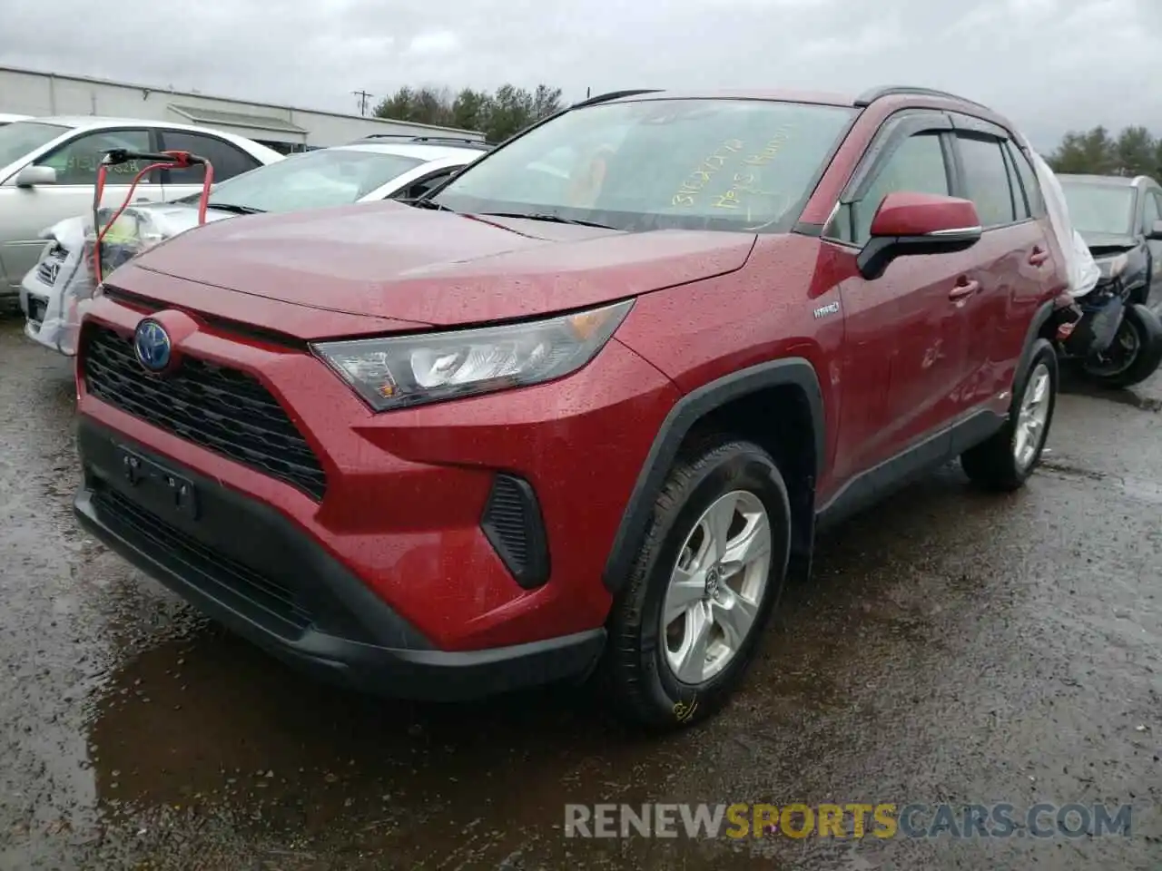 2 Photograph of a damaged car 4T3M6RFV4MU009664 TOYOTA RAV4 2021