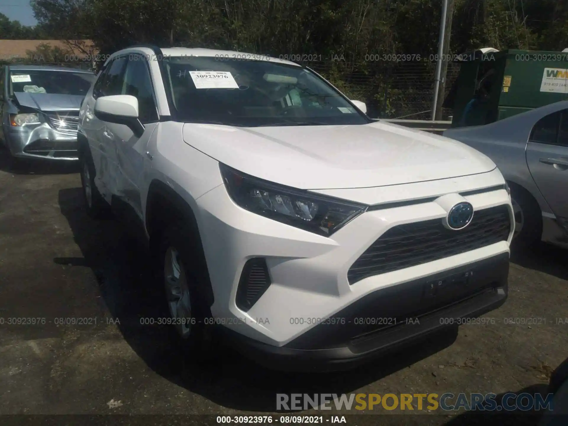 1 Фотография поврежденного автомобиля 4T3M6RFV4MU011589 TOYOTA RAV4 2021