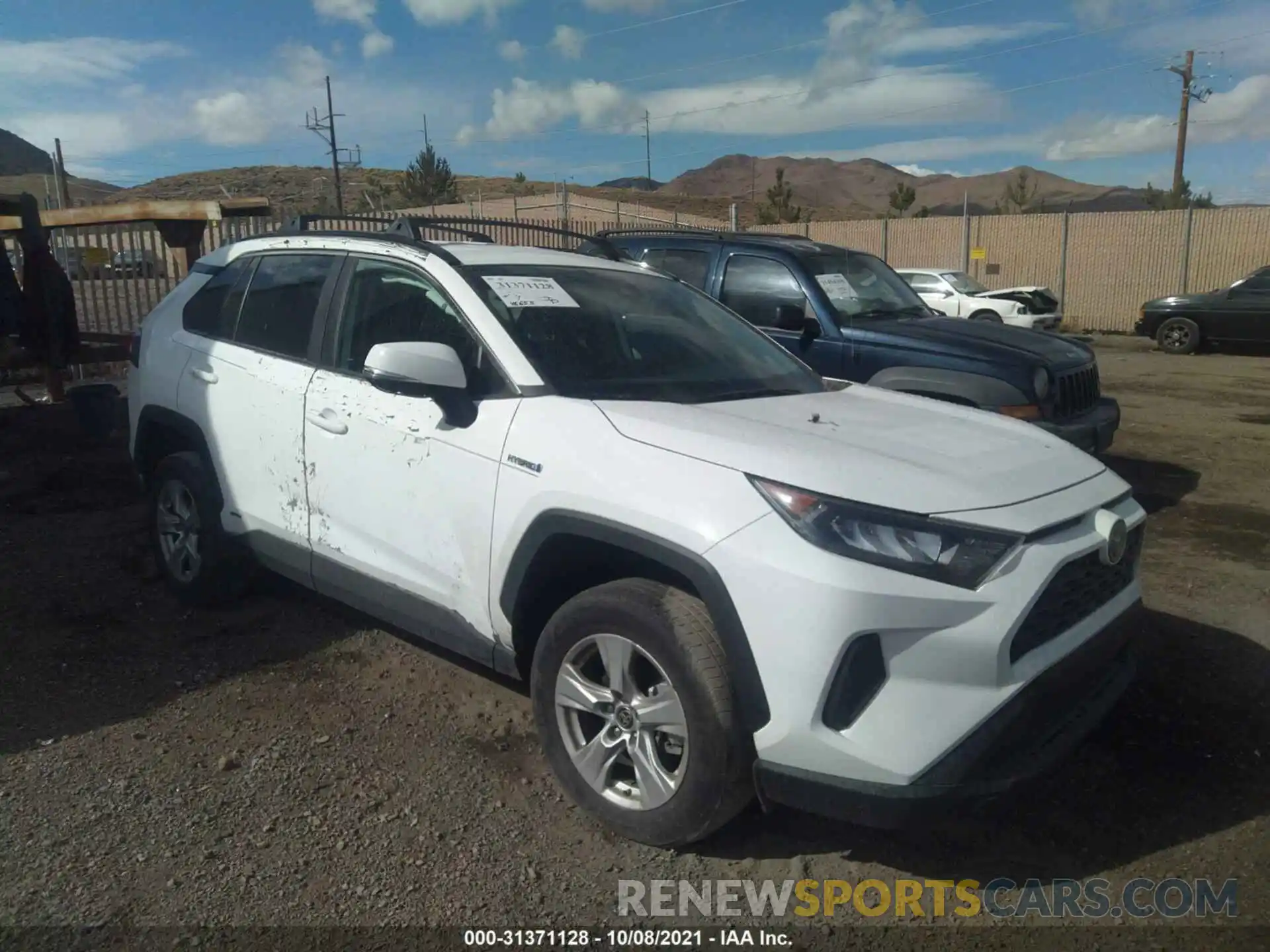 1 Photograph of a damaged car 4T3M6RFV4MU030143 TOYOTA RAV4 2021