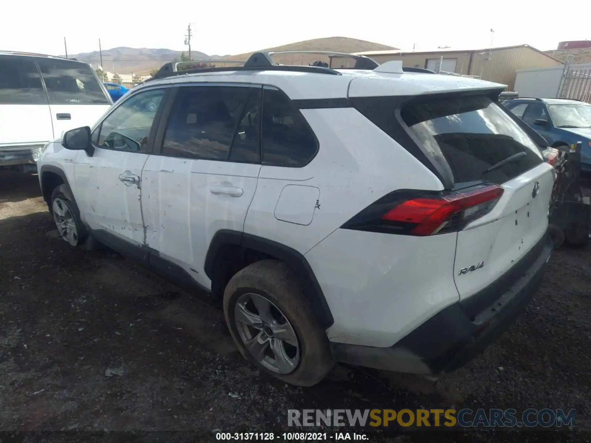 3 Фотография поврежденного автомобиля 4T3M6RFV4MU030143 TOYOTA RAV4 2021