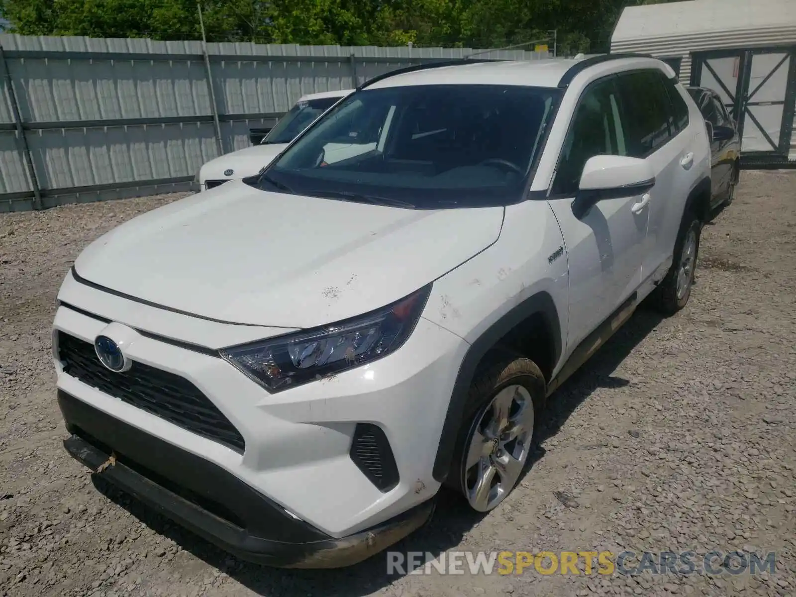 2 Photograph of a damaged car 4T3M6RFV5MU029759 TOYOTA RAV4 2021