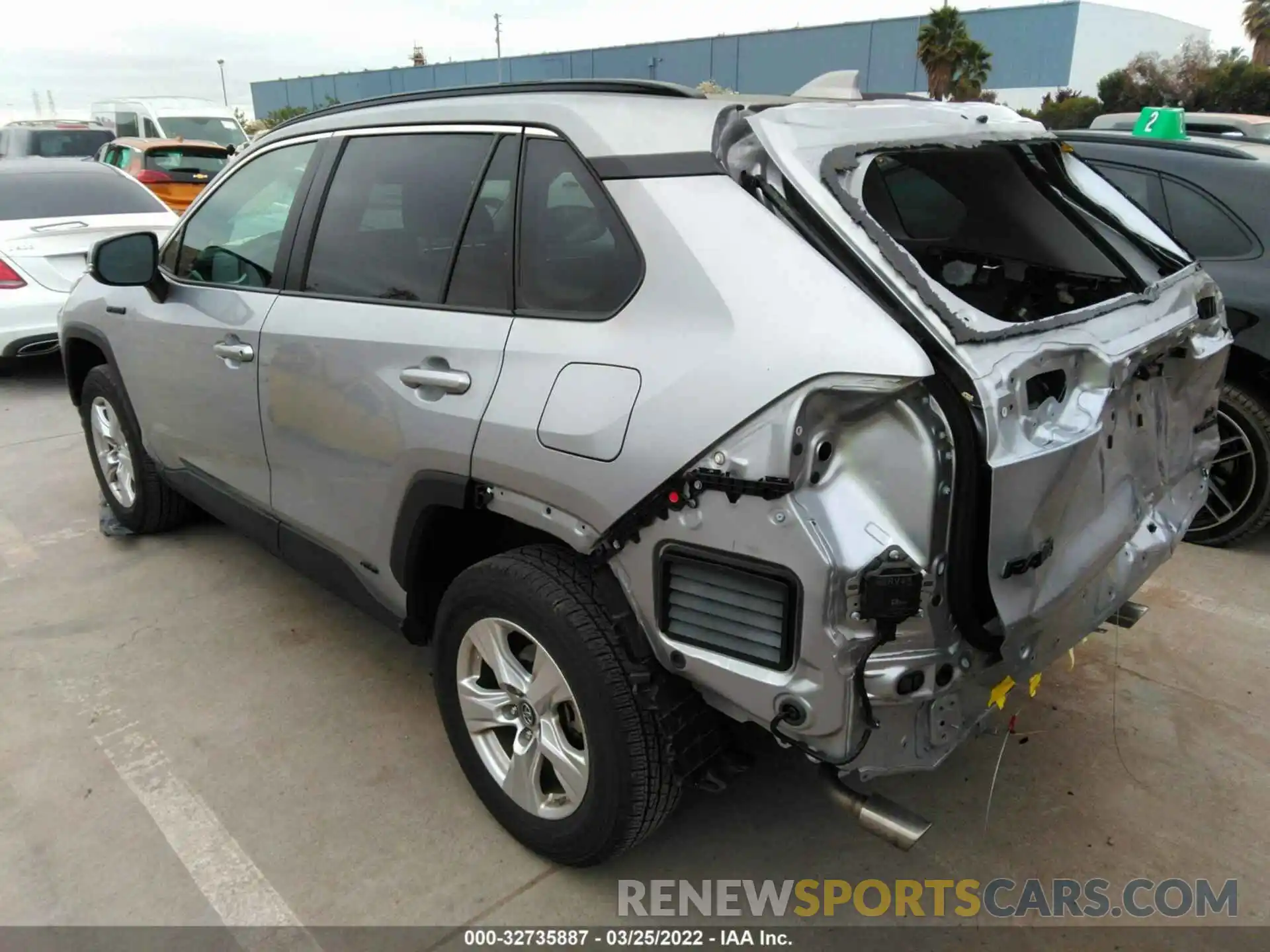 3 Photograph of a damaged car 4T3M6RFV6MU011884 TOYOTA RAV4 2021