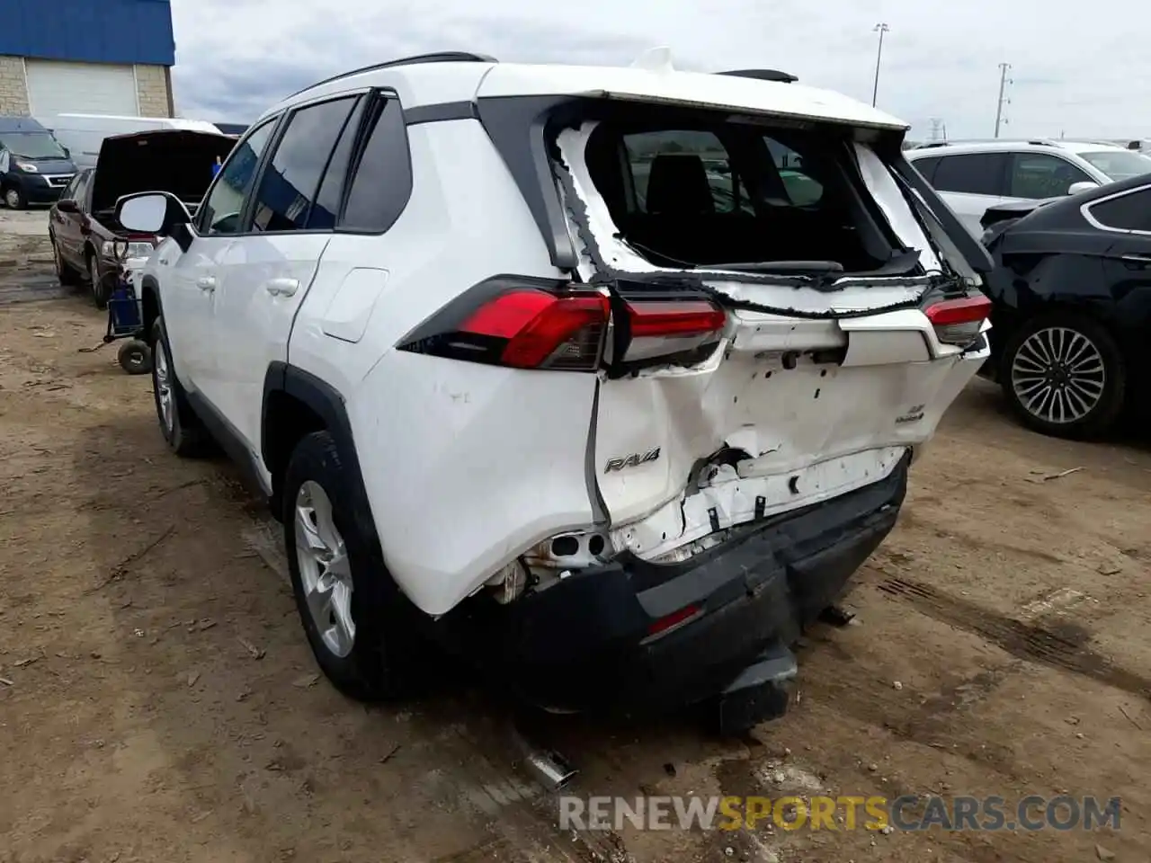 3 Photograph of a damaged car 4T3M6RFV8MU026726 TOYOTA RAV4 2021