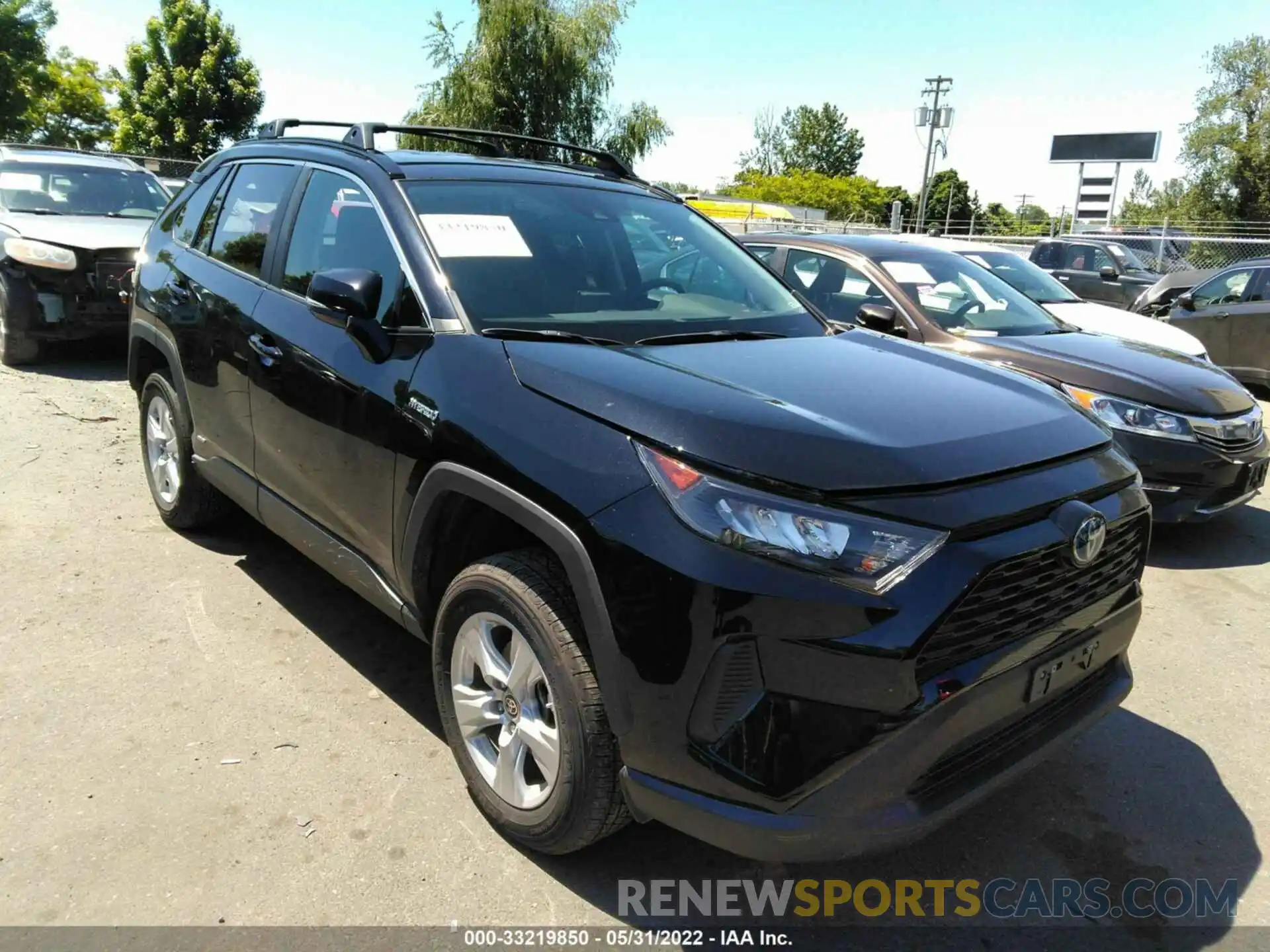 1 Photograph of a damaged car 4T3M6RFV8MU029805 TOYOTA RAV4 2021