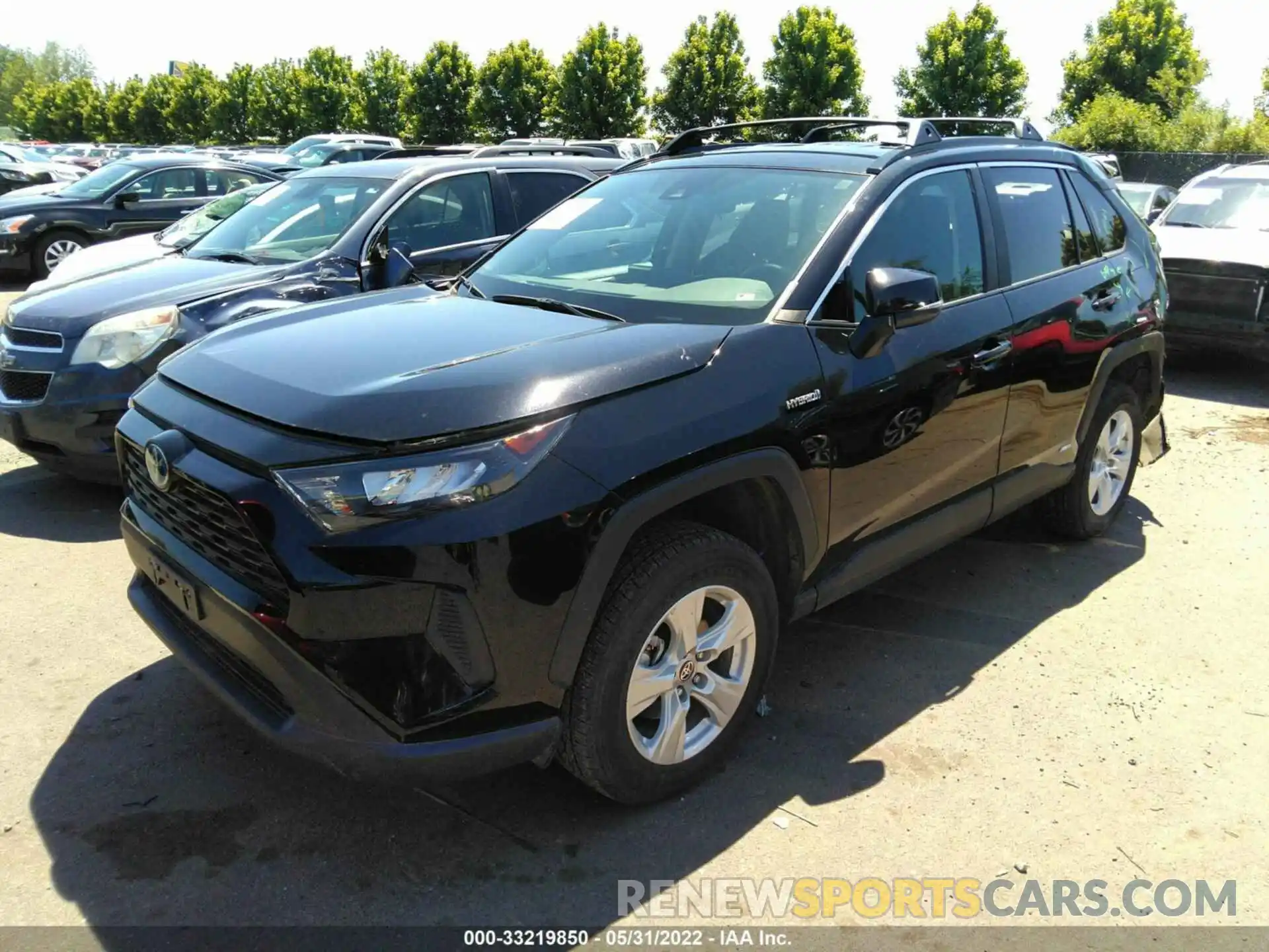 2 Photograph of a damaged car 4T3M6RFV8MU029805 TOYOTA RAV4 2021