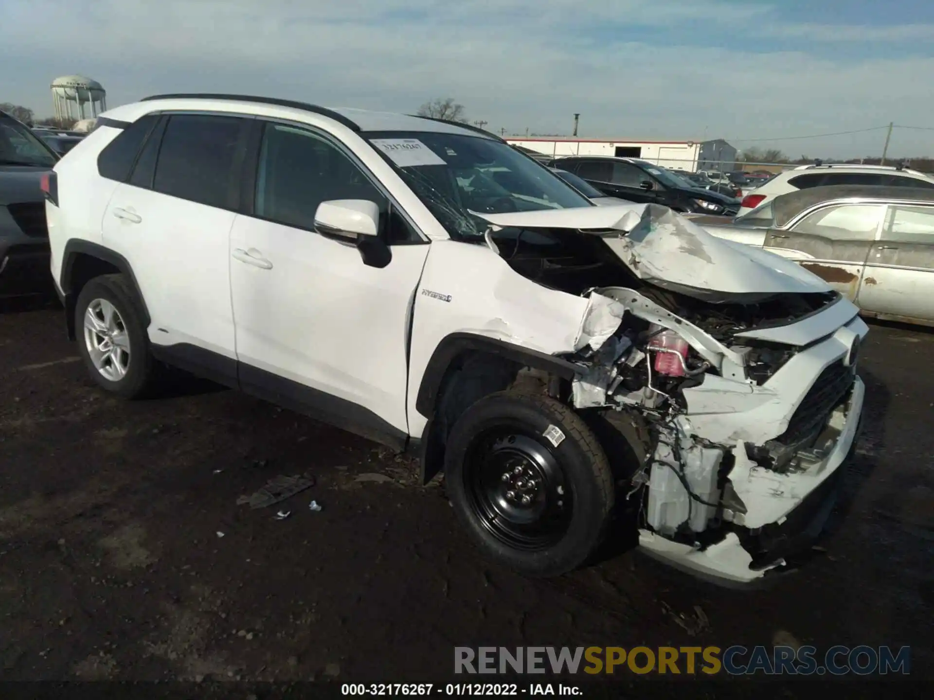 1 Photograph of a damaged car 4T3M6RFV9MU025066 TOYOTA RAV4 2021