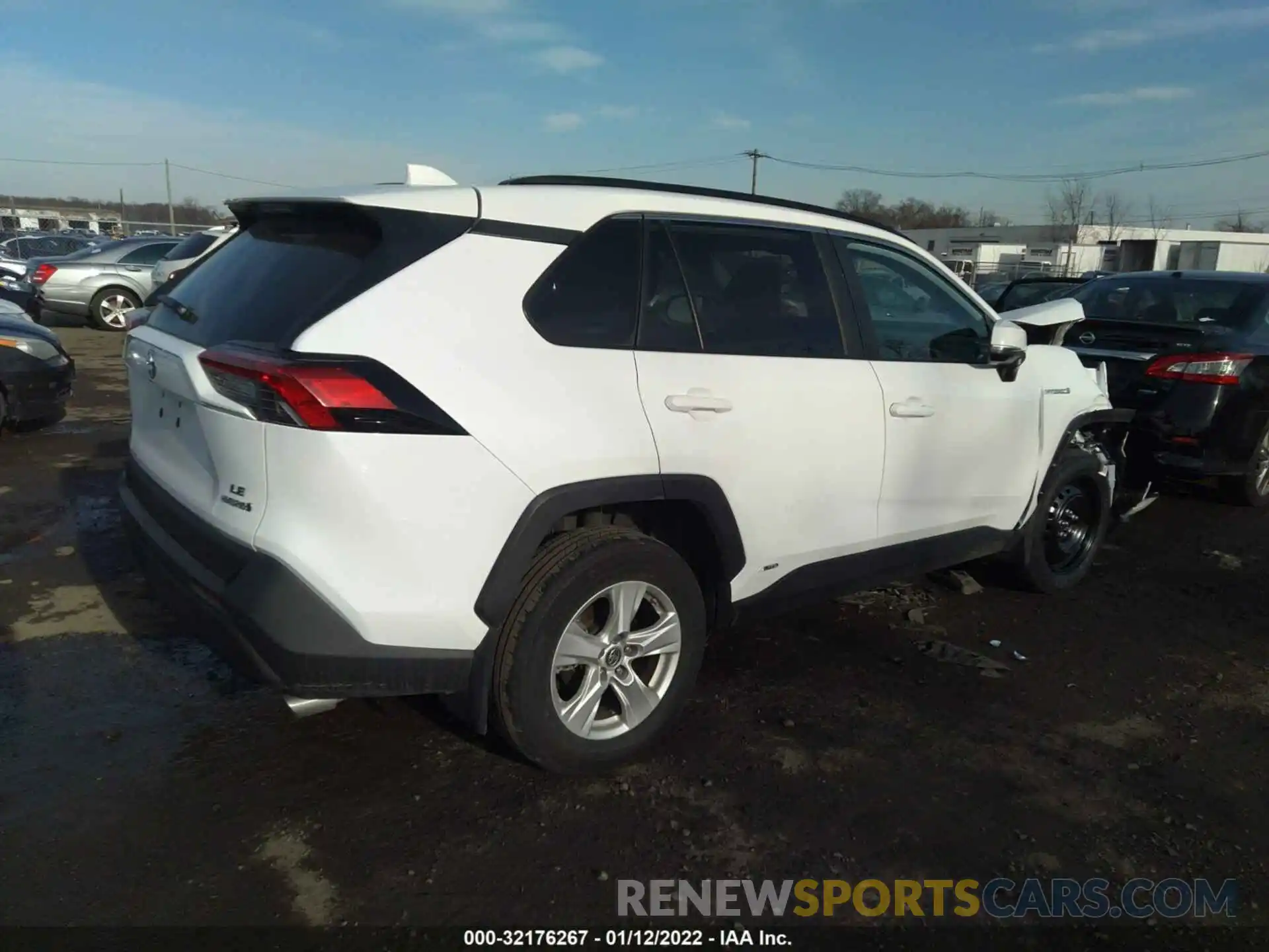 4 Photograph of a damaged car 4T3M6RFV9MU025066 TOYOTA RAV4 2021