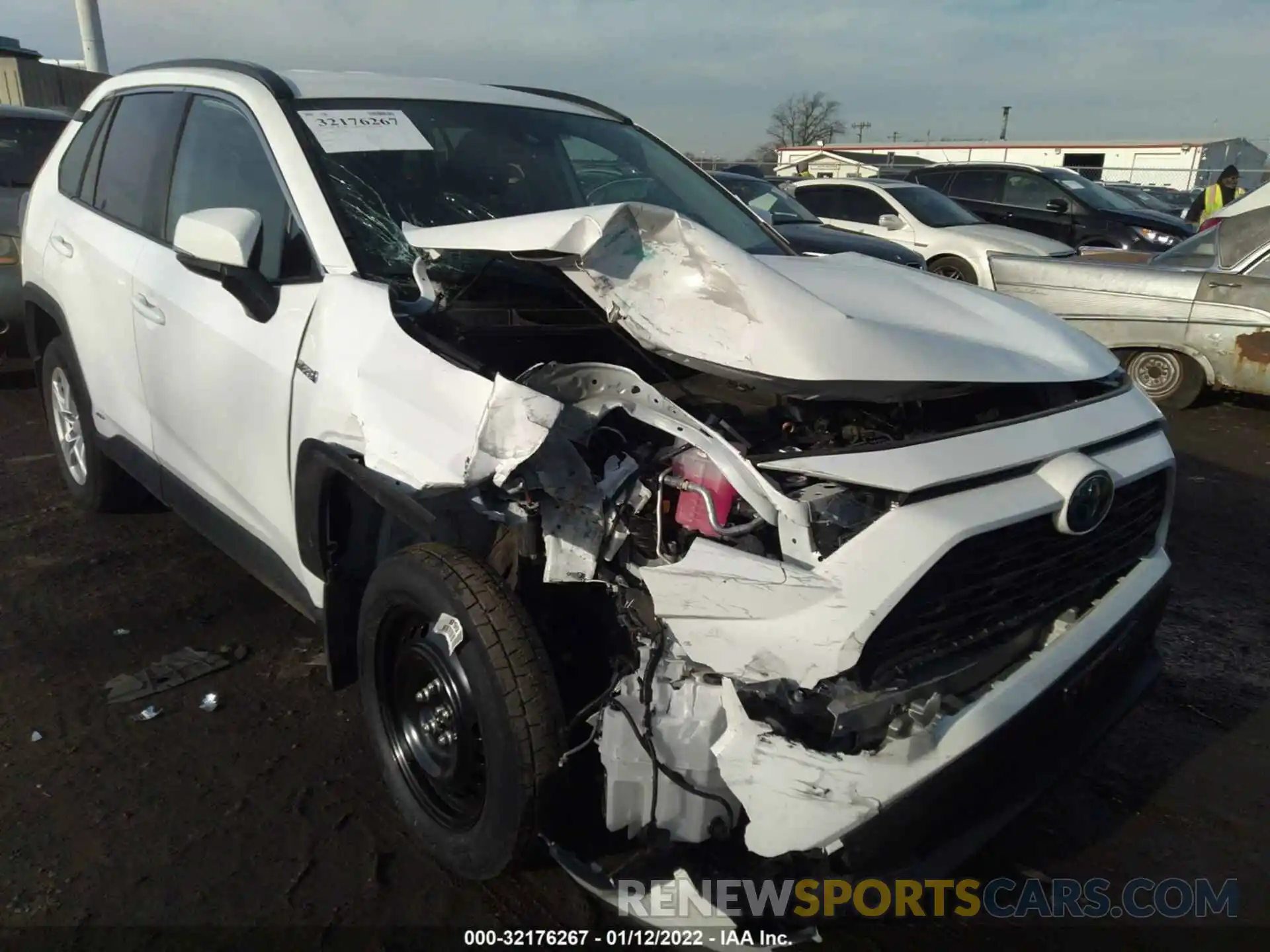 6 Photograph of a damaged car 4T3M6RFV9MU025066 TOYOTA RAV4 2021