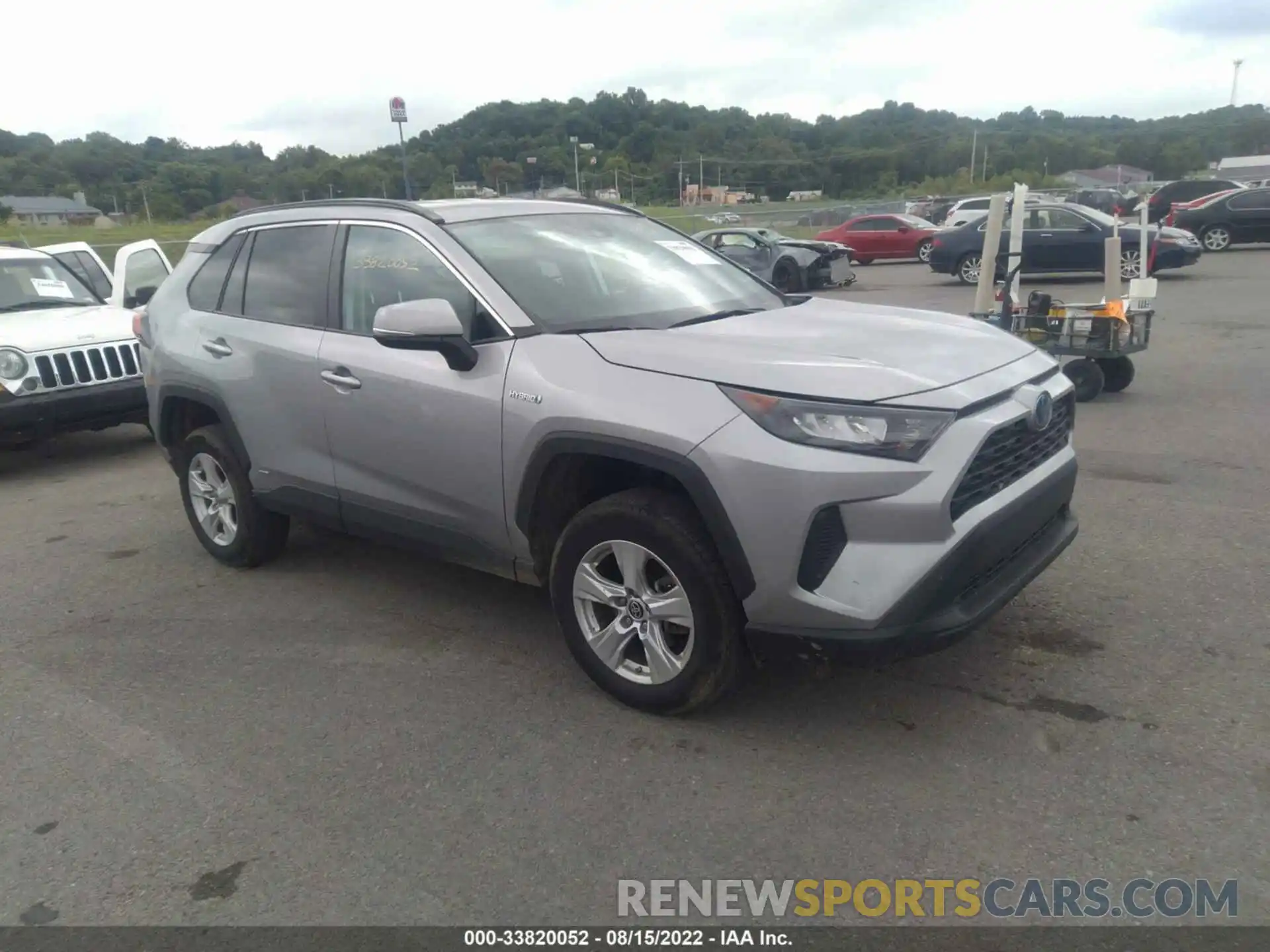 1 Photograph of a damaged car 4T3M6RFV9MU030543 TOYOTA RAV4 2021