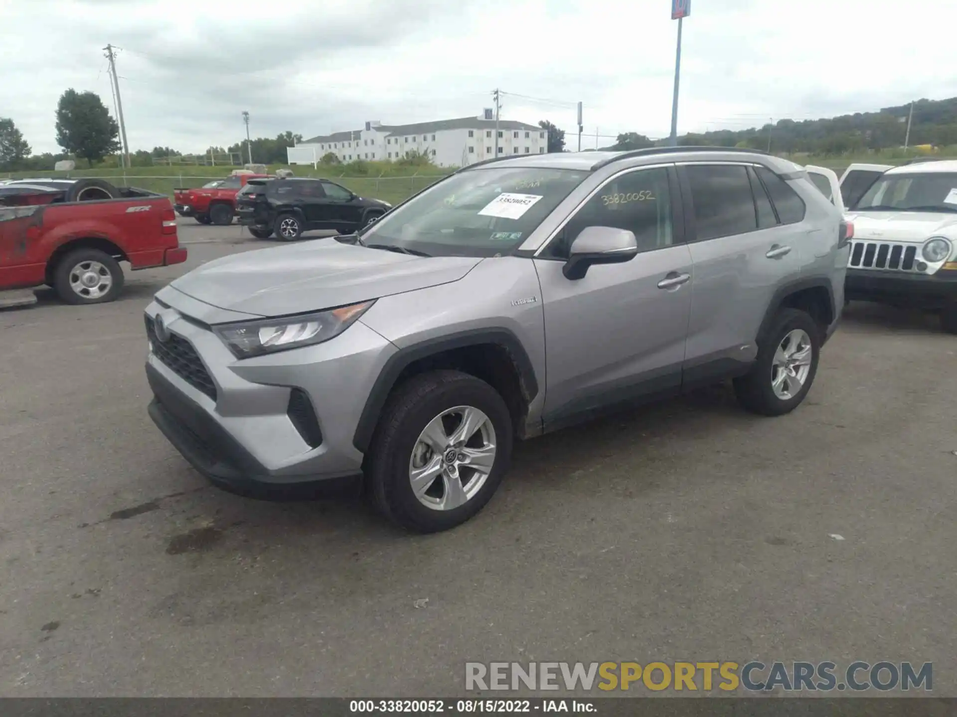 2 Photograph of a damaged car 4T3M6RFV9MU030543 TOYOTA RAV4 2021