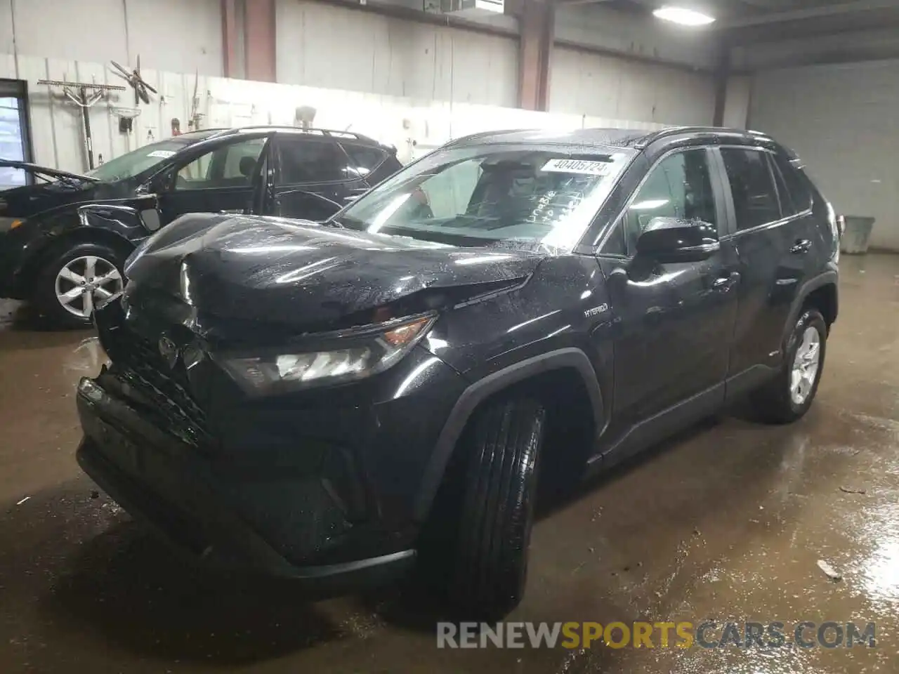 1 Photograph of a damaged car 4T3M6RFVXMU016960 TOYOTA RAV4 2021