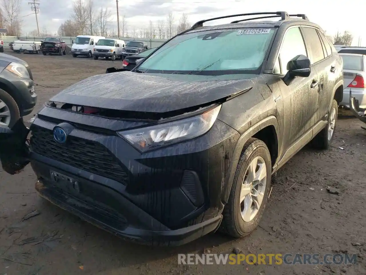 2 Photograph of a damaged car 4T3M6RFVXMU028753 TOYOTA RAV4 2021