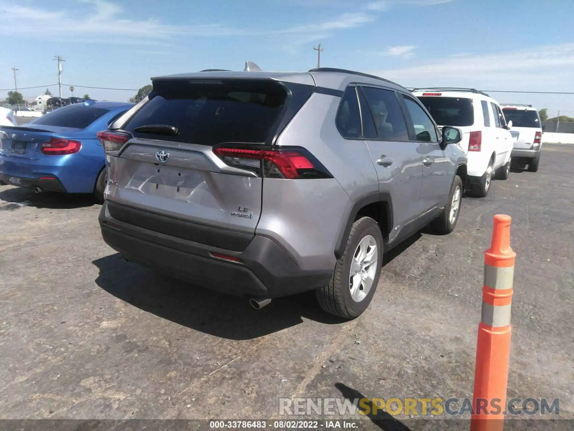 4 Photograph of a damaged car 4T3MWRFV0MU024713 TOYOTA RAV4 2021