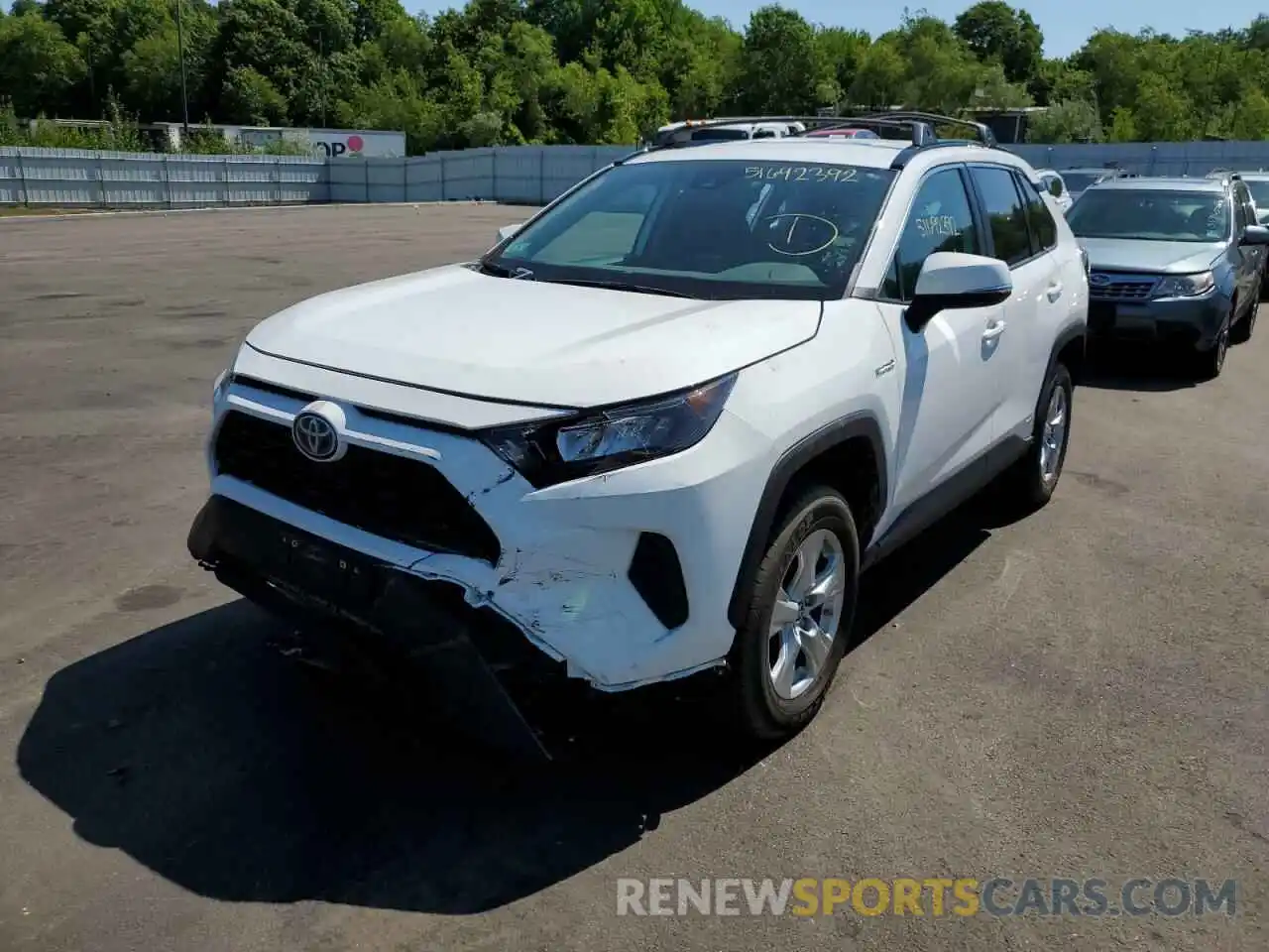 9 Photograph of a damaged car 4T3MWRFV1MU013736 TOYOTA RAV4 2021