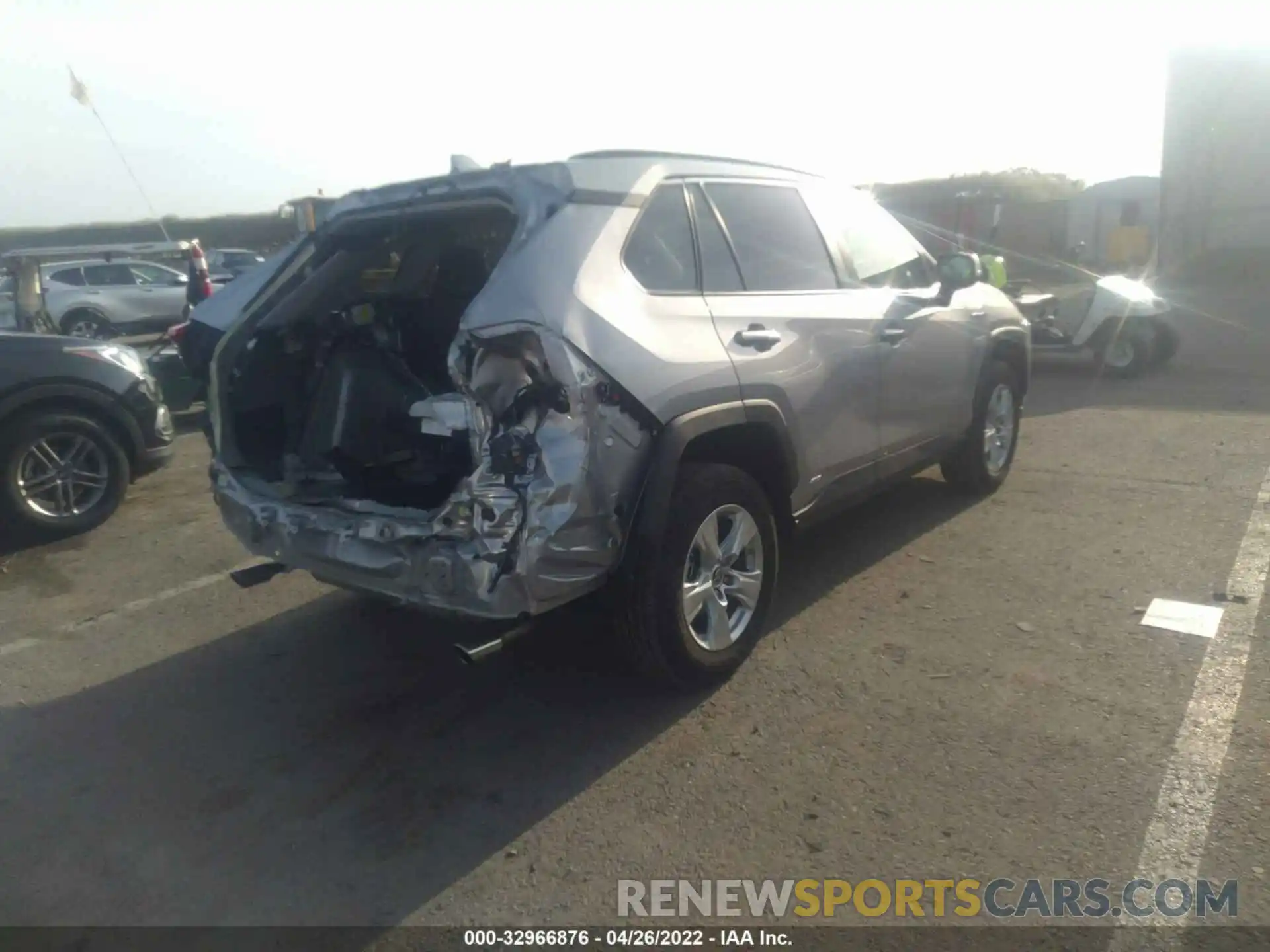 4 Photograph of a damaged car 4T3MWRFV3MU045703 TOYOTA RAV4 2021