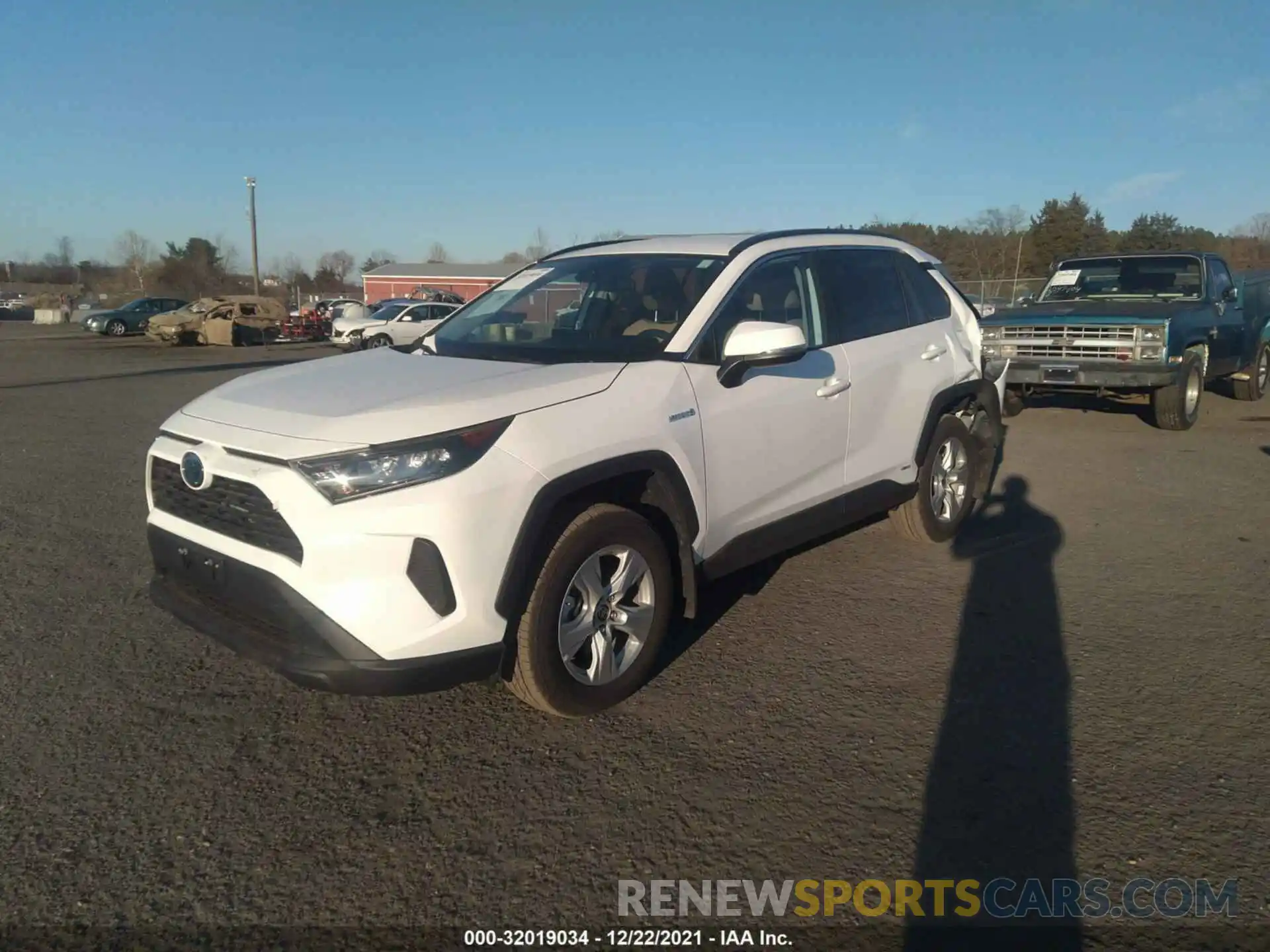 2 Photograph of a damaged car 4T3MWRFV4MU031907 TOYOTA RAV4 2021