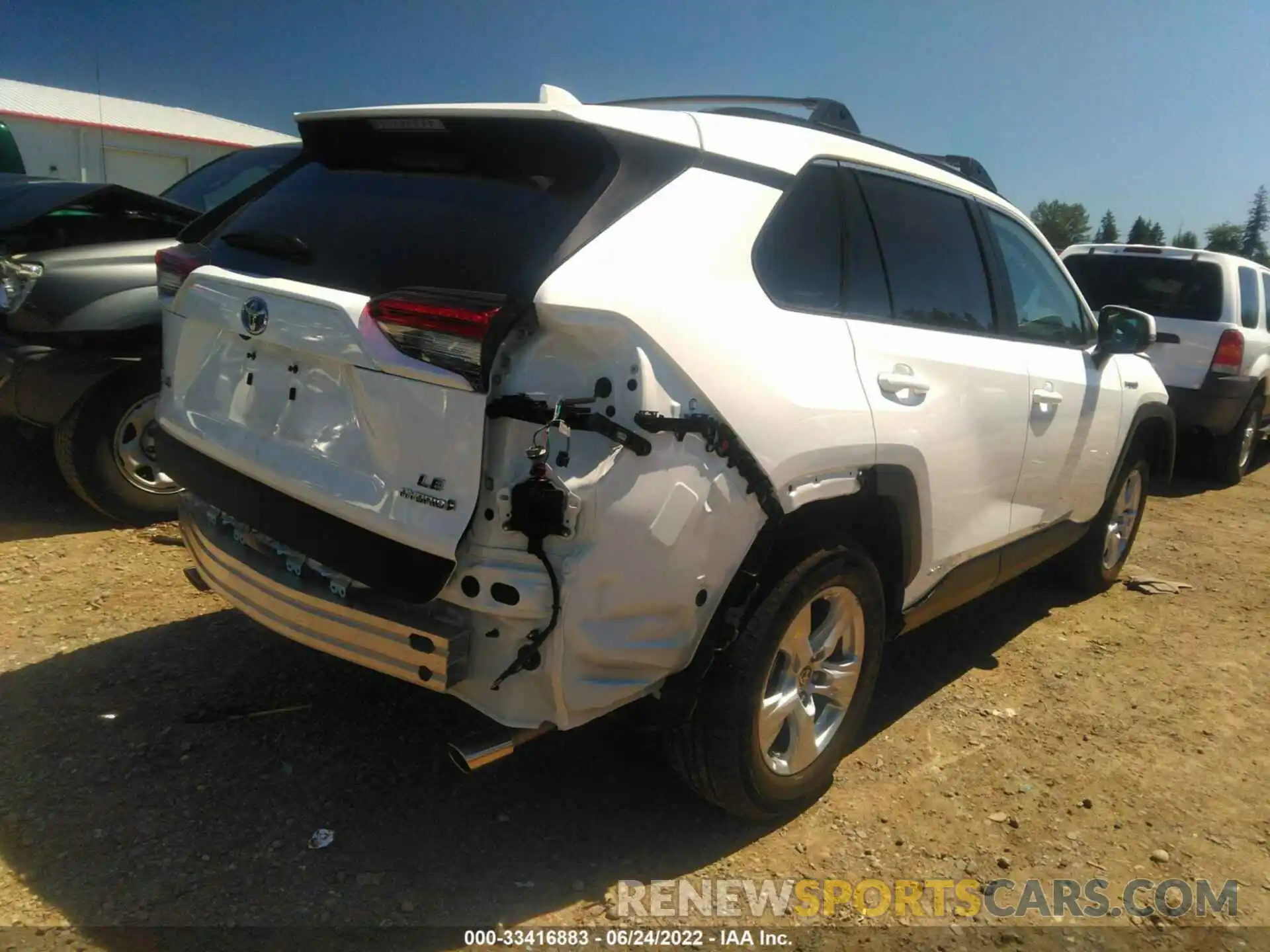 4 Photograph of a damaged car 4T3MWRFV5MU045847 TOYOTA RAV4 2021