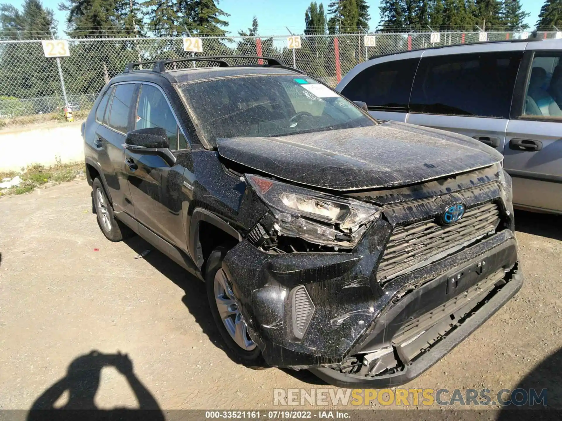 1 Photograph of a damaged car 4T3MWRFV5MU048845 TOYOTA RAV4 2021