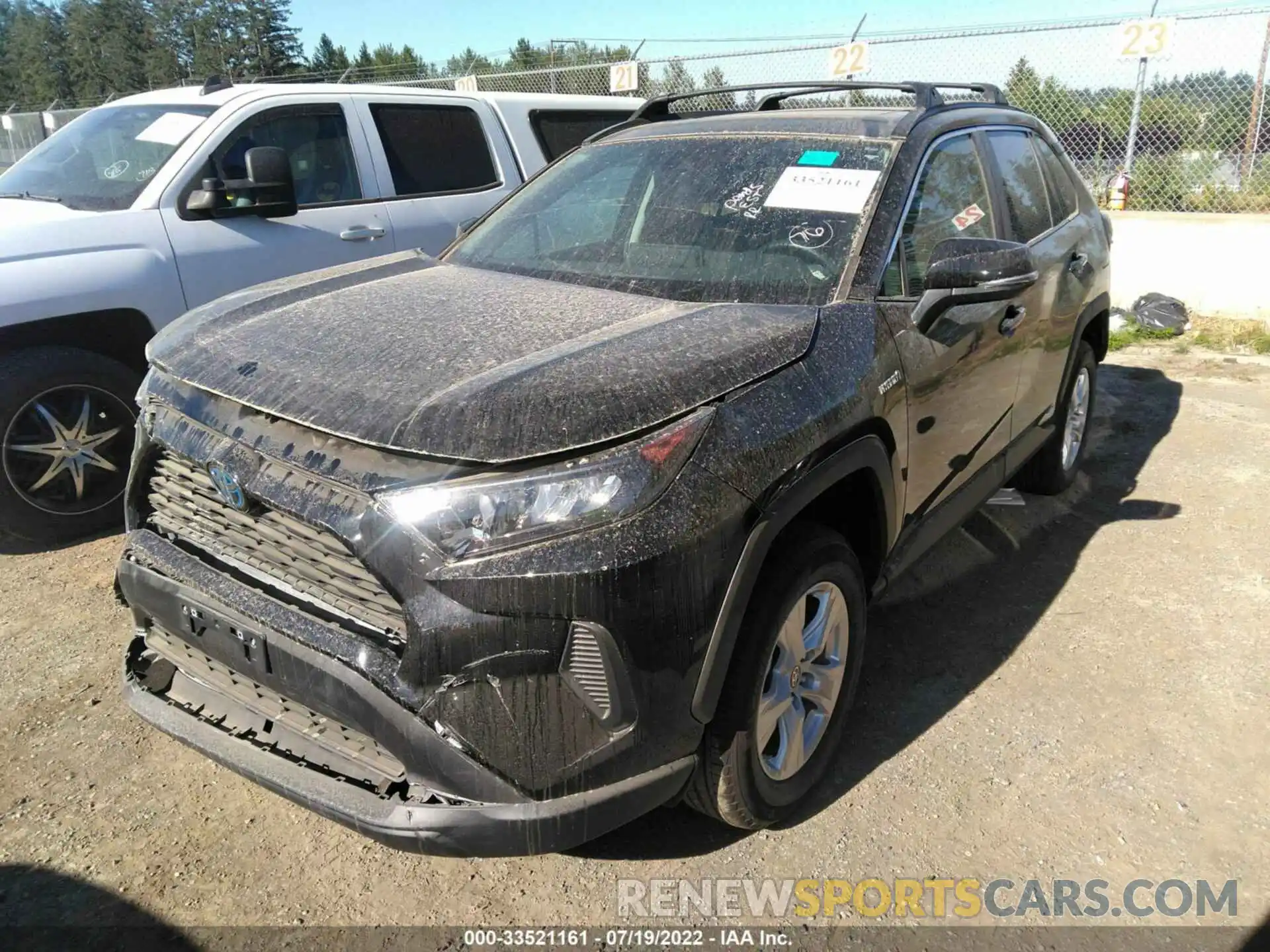 2 Photograph of a damaged car 4T3MWRFV5MU048845 TOYOTA RAV4 2021