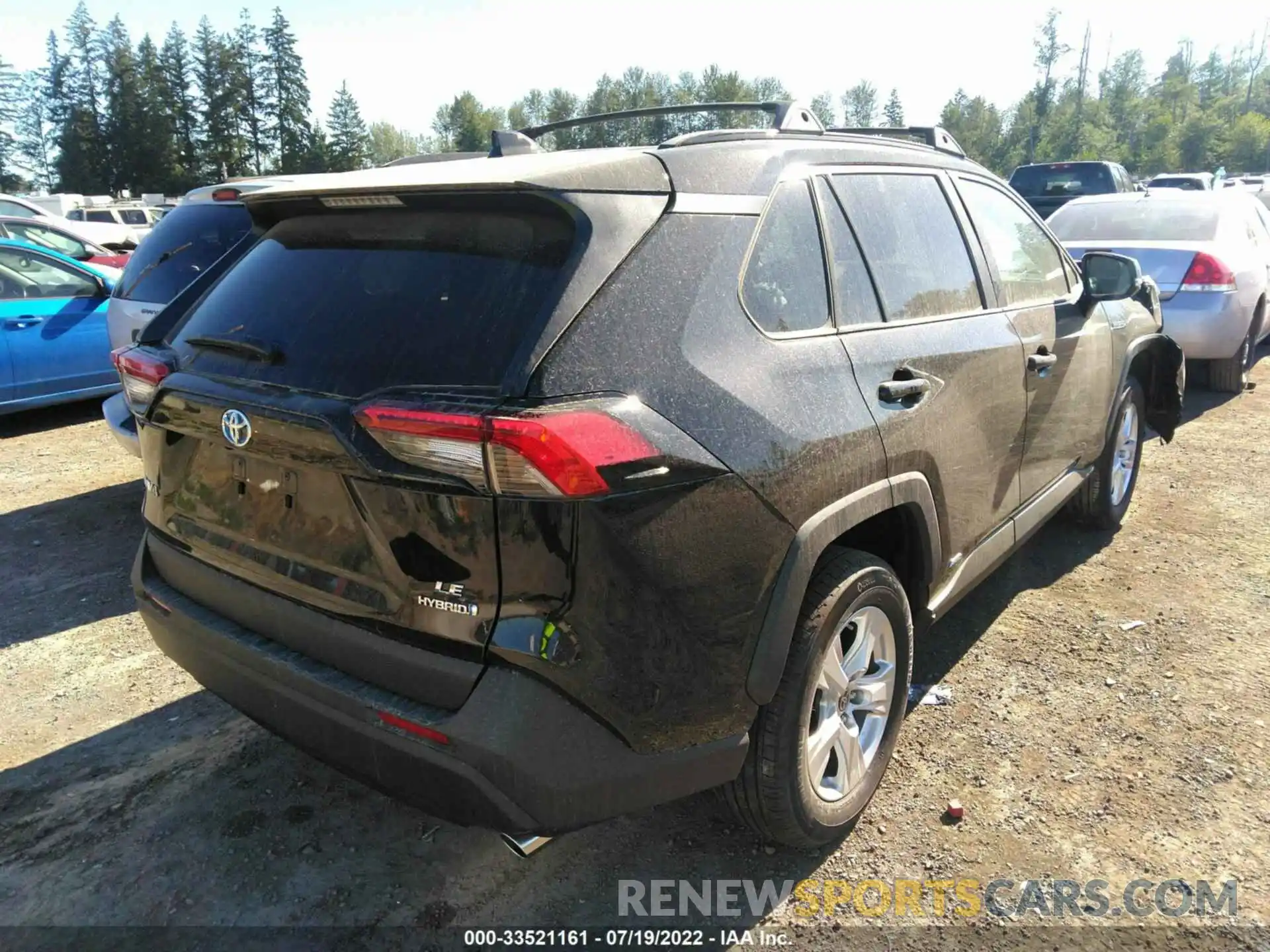 4 Photograph of a damaged car 4T3MWRFV5MU048845 TOYOTA RAV4 2021