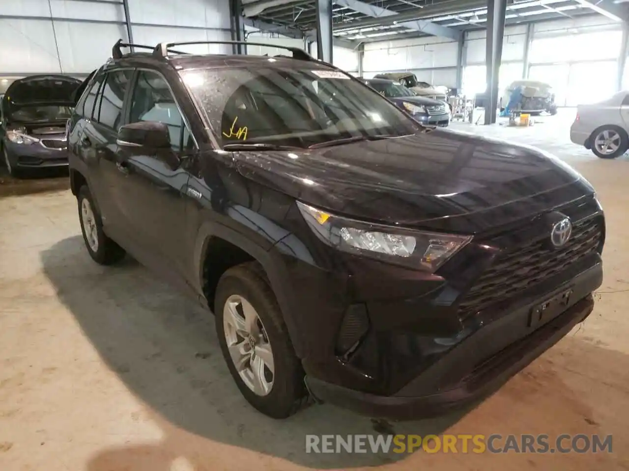 1 Photograph of a damaged car 4T3MWRFV5MU049168 TOYOTA RAV4 2021