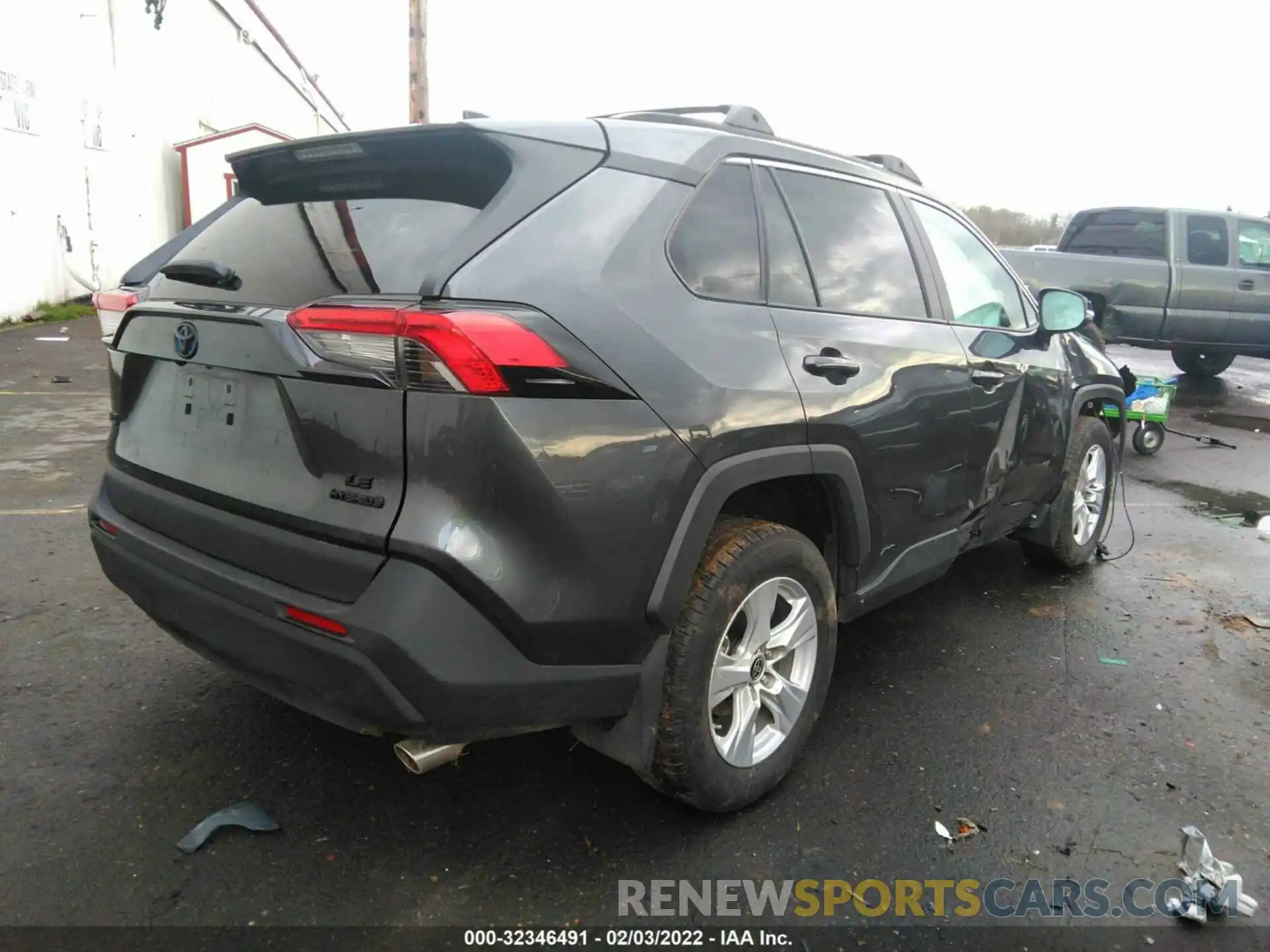 4 Photograph of a damaged car 4T3MWRFV7MU016303 TOYOTA RAV4 2021