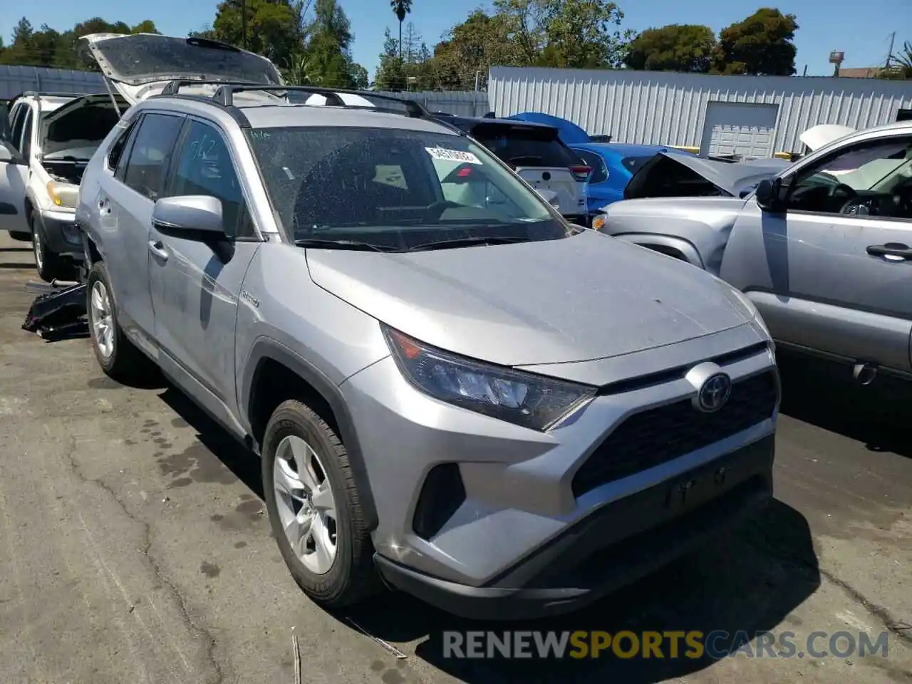 1 Photograph of a damaged car 4T3MWRFV7MU041248 TOYOTA RAV4 2021