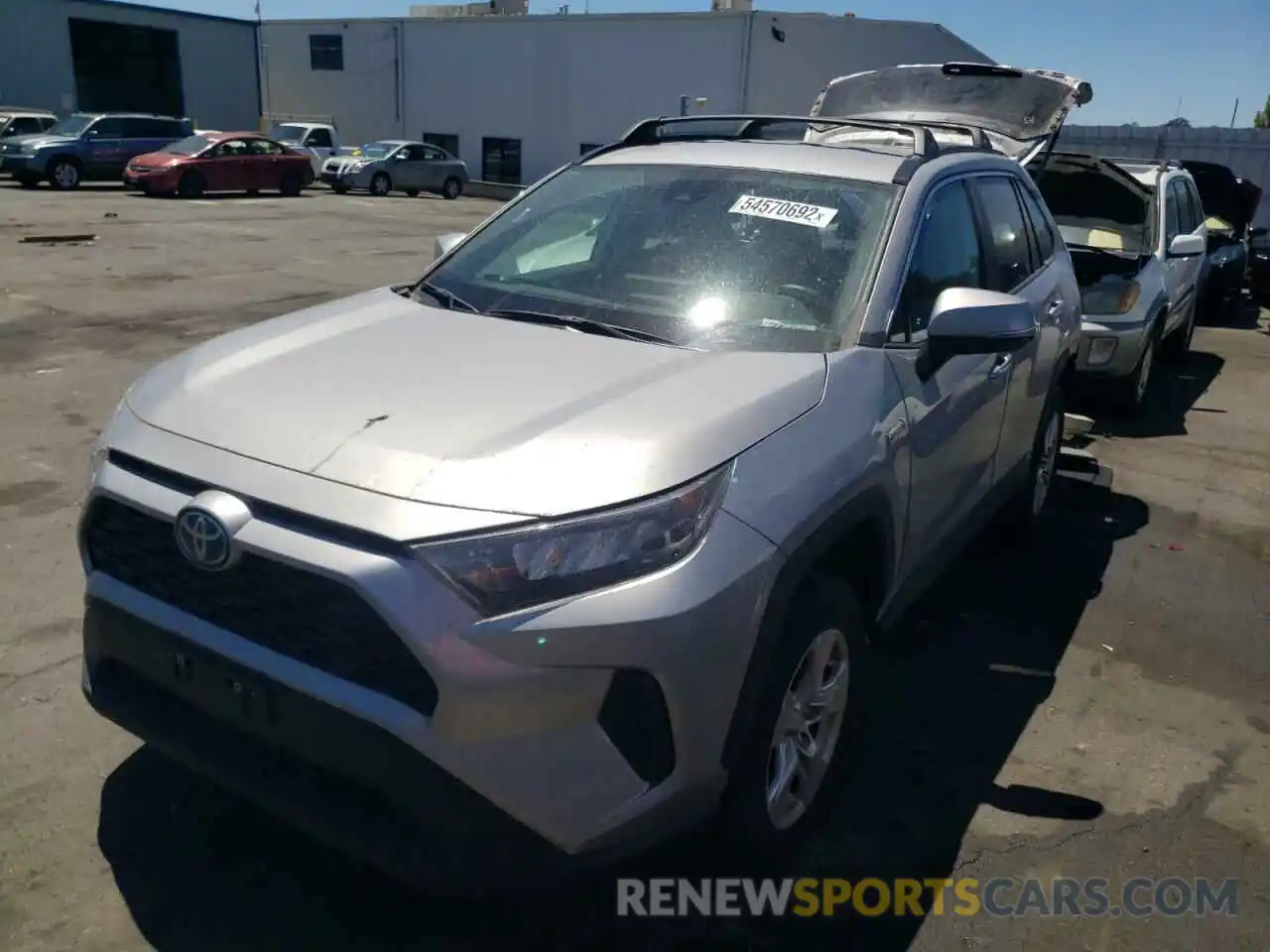 2 Photograph of a damaged car 4T3MWRFV7MU041248 TOYOTA RAV4 2021