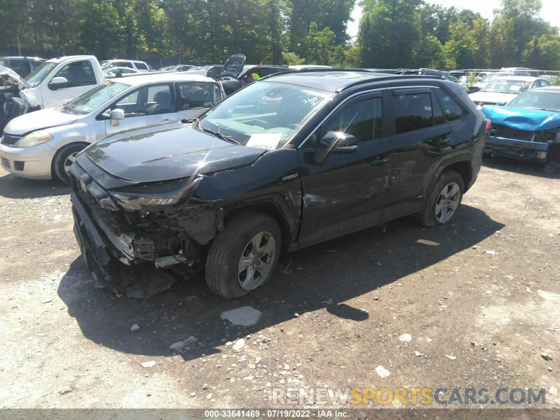 2 Фотография поврежденного автомобиля 4T3MWRFV8MU026256 TOYOTA RAV4 2021