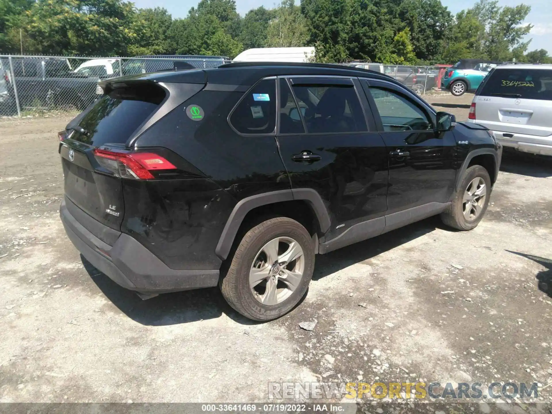 4 Фотография поврежденного автомобиля 4T3MWRFV8MU026256 TOYOTA RAV4 2021