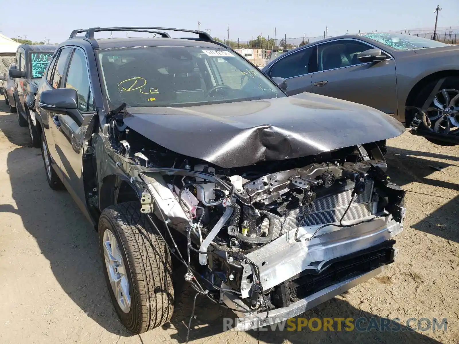 1 Photograph of a damaged car 4T3MWRFV8MU026290 TOYOTA RAV4 2021