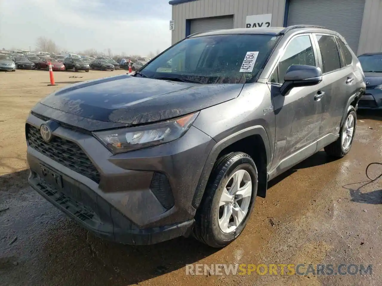 1 Photograph of a damaged car 4T3MWRFV8MU036074 TOYOTA RAV4 2021