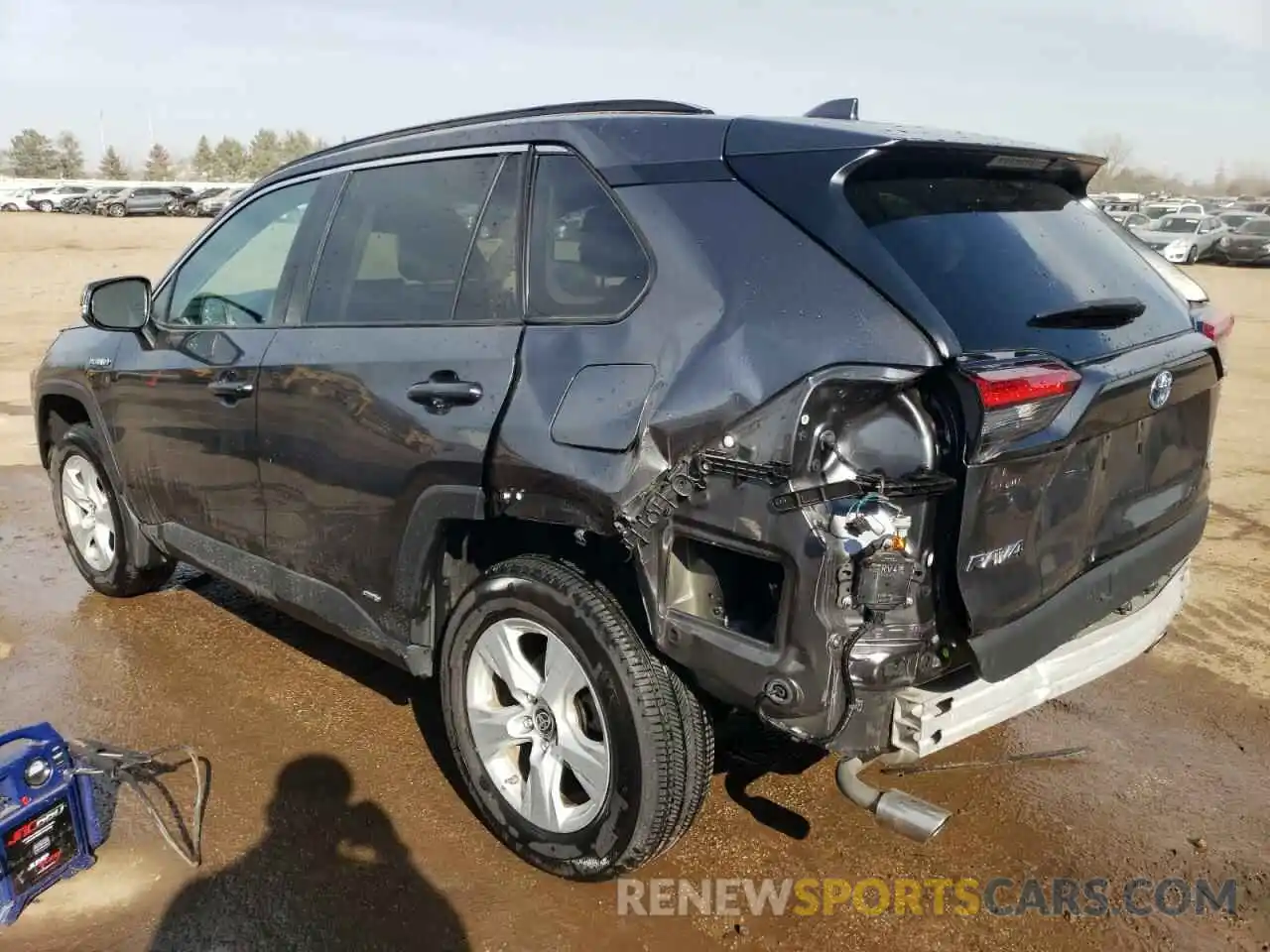 2 Photograph of a damaged car 4T3MWRFV8MU036074 TOYOTA RAV4 2021