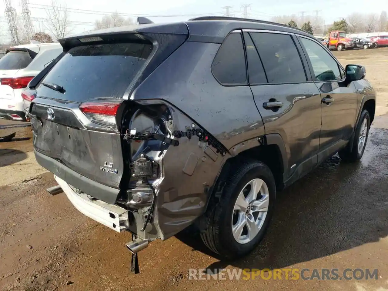 3 Photograph of a damaged car 4T3MWRFV8MU036074 TOYOTA RAV4 2021