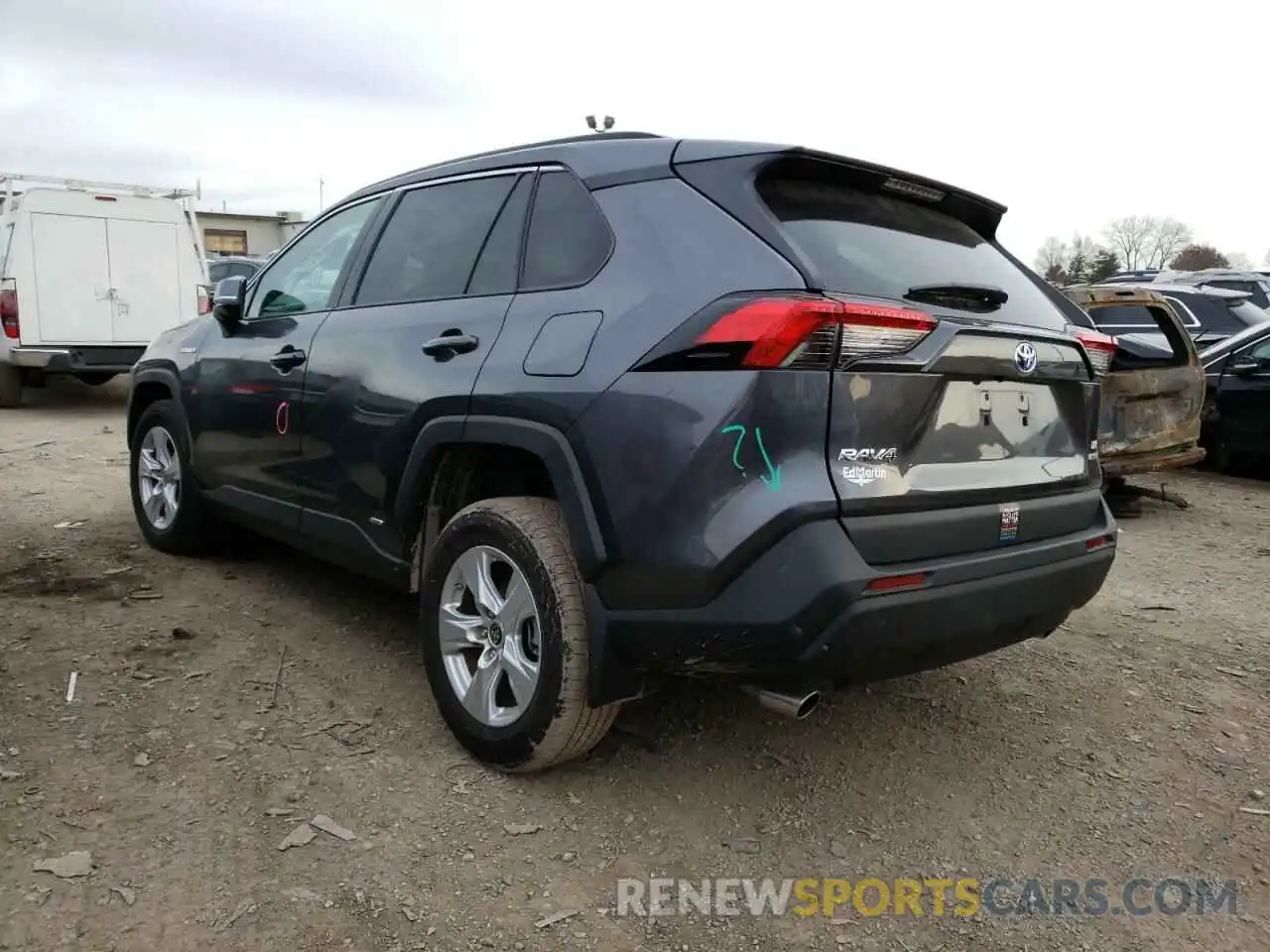 3 Photograph of a damaged car 4T3MWRFV9MU013211 TOYOTA RAV4 2021