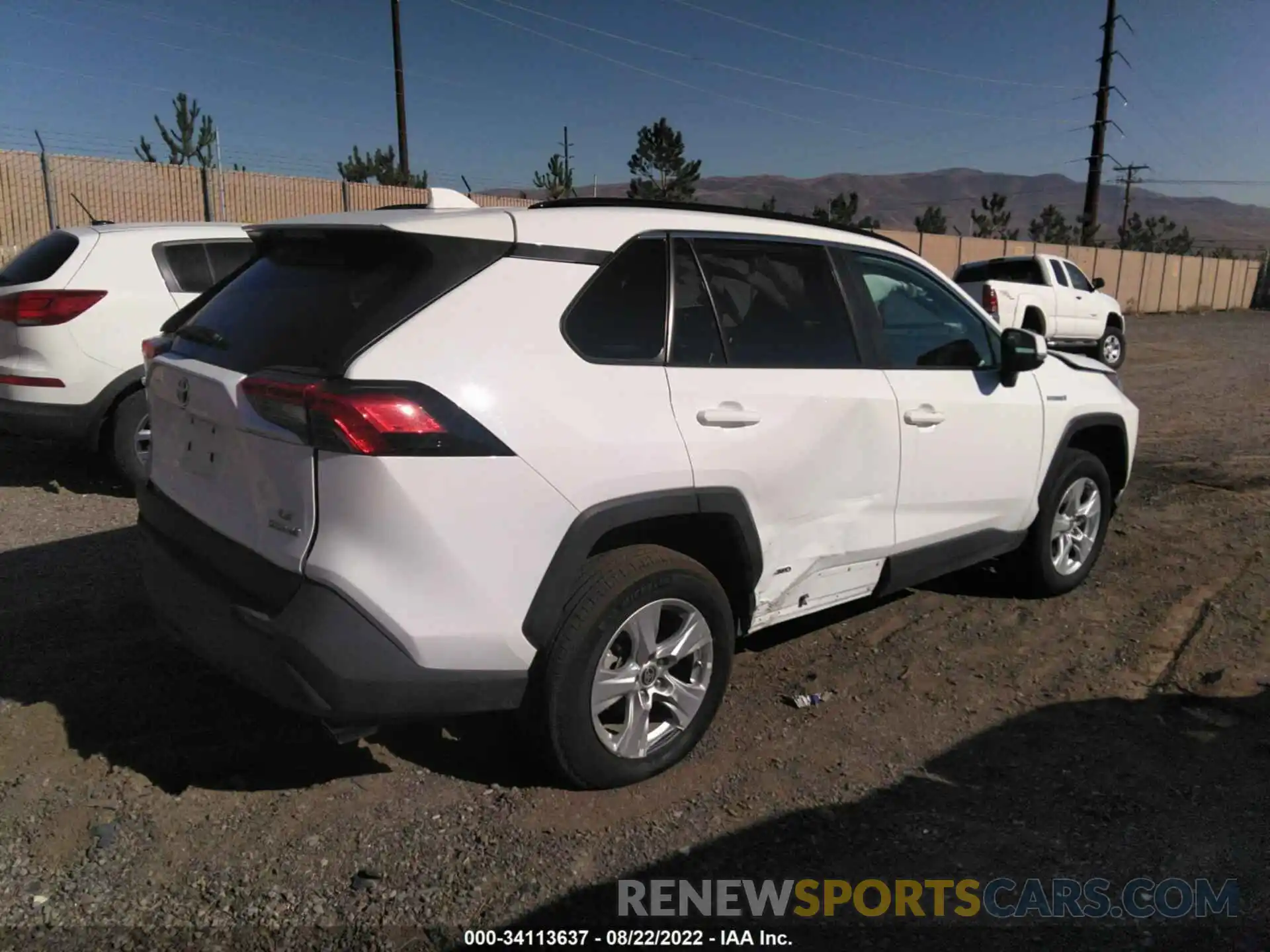 4 Photograph of a damaged car 4T3MWRFV9MU015248 TOYOTA RAV4 2021