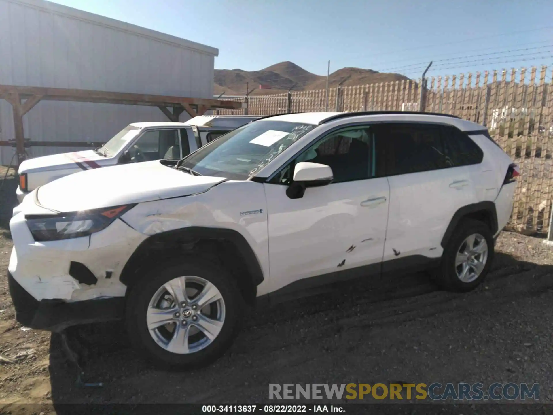 6 Photograph of a damaged car 4T3MWRFV9MU015248 TOYOTA RAV4 2021