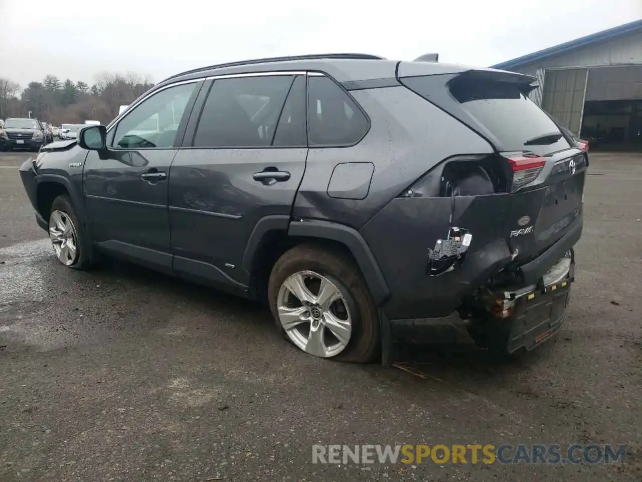 2 Photograph of a damaged car 4T3MWRFV9MU025827 TOYOTA RAV4 2021