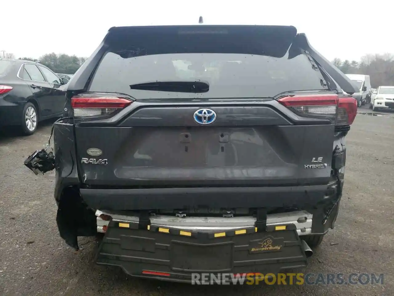 6 Photograph of a damaged car 4T3MWRFV9MU025827 TOYOTA RAV4 2021