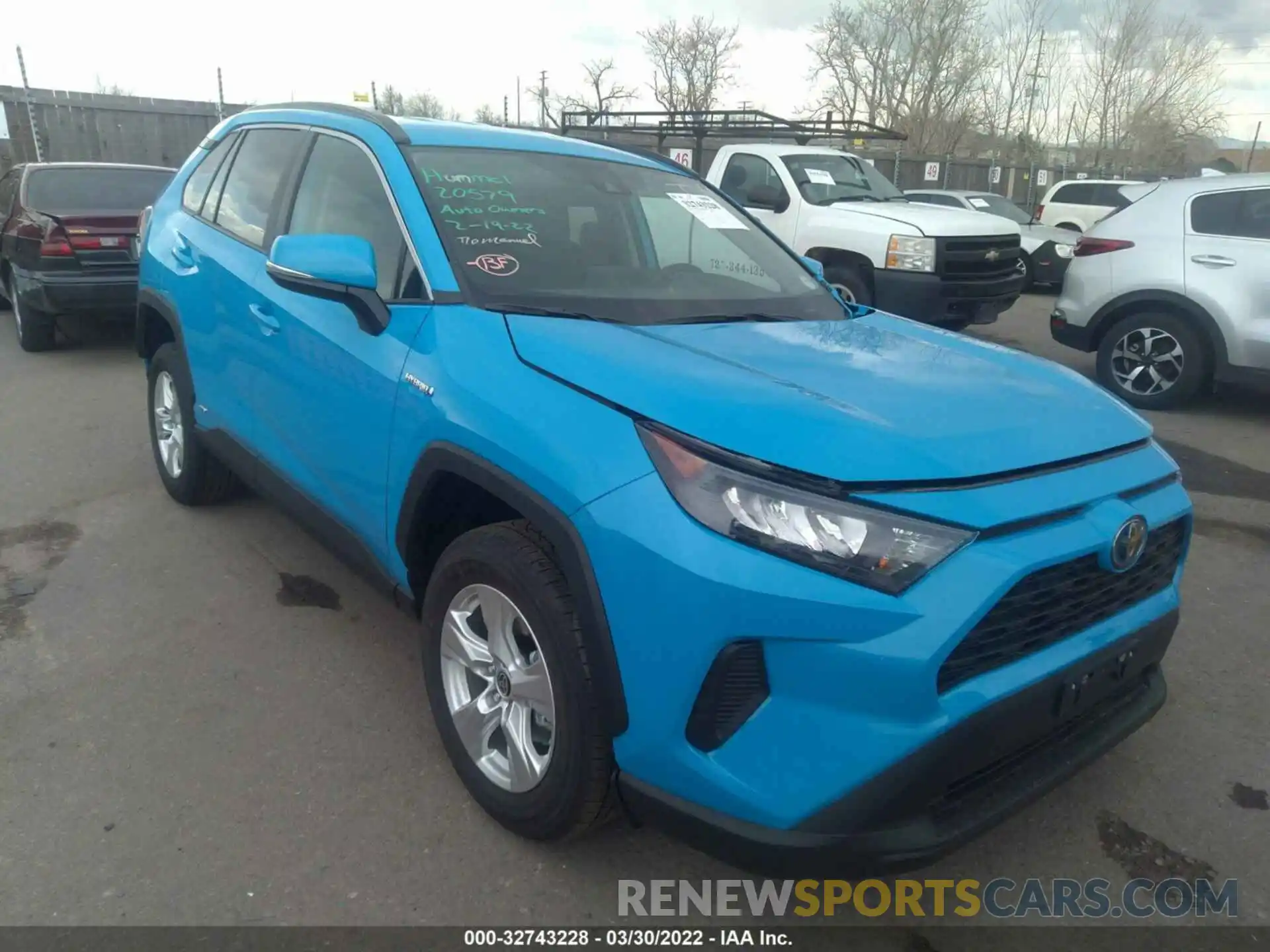 1 Фотография поврежденного автомобиля 4T3MWRFV9MU044832 TOYOTA RAV4 2021