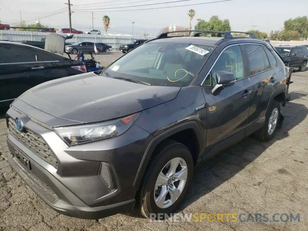 2 Photograph of a damaged car 4T3MWRFV9MU049464 TOYOTA RAV4 2021