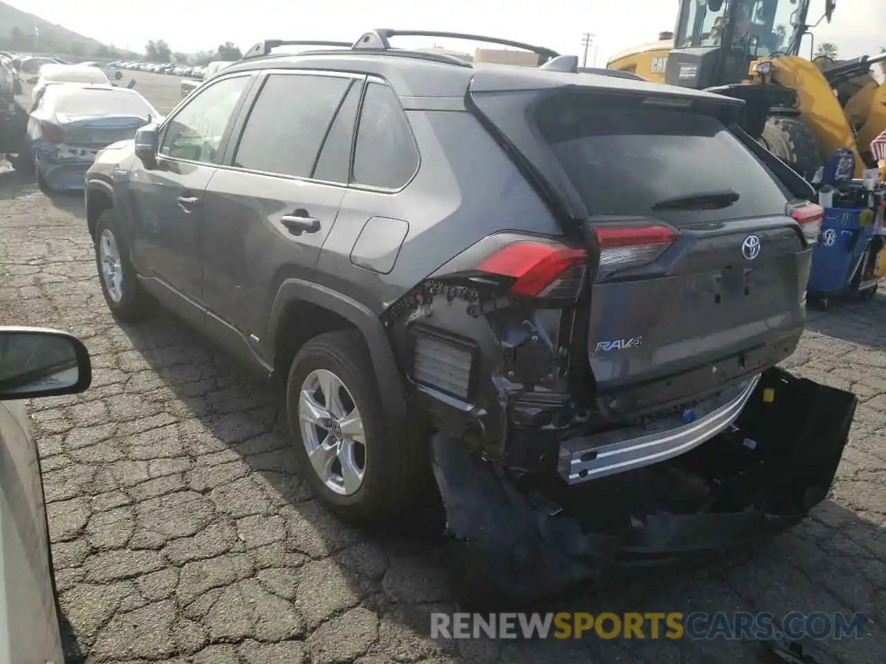 3 Photograph of a damaged car 4T3MWRFV9MU049464 TOYOTA RAV4 2021