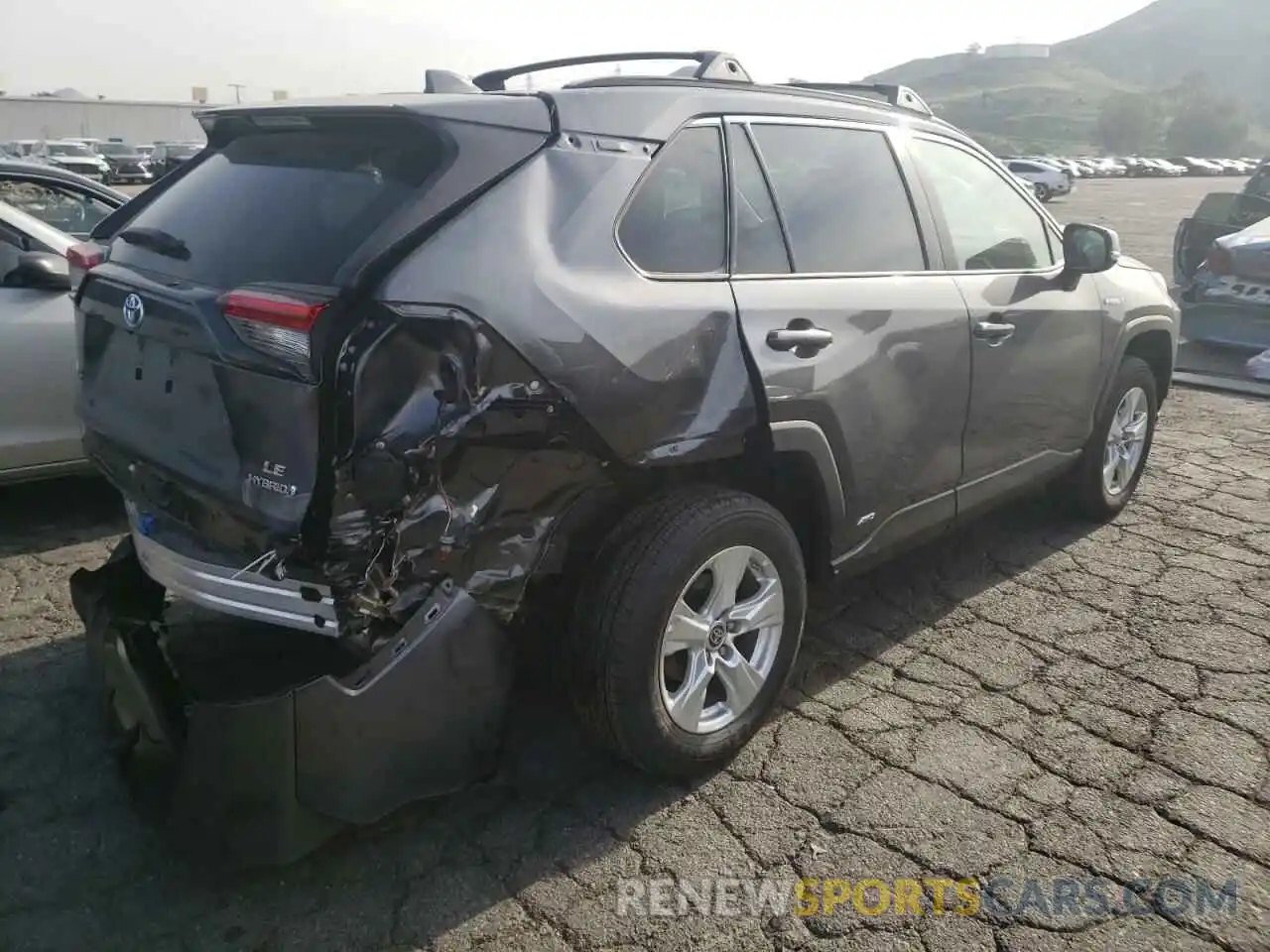 4 Photograph of a damaged car 4T3MWRFV9MU049464 TOYOTA RAV4 2021