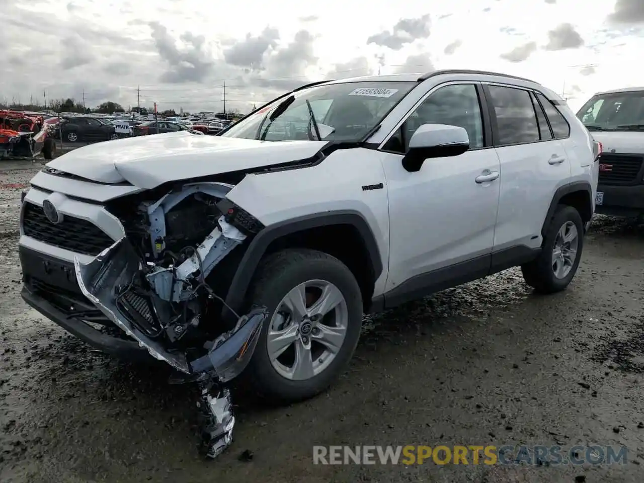 1 Photograph of a damaged car 4T3MWRFVXMU022659 TOYOTA RAV4 2021