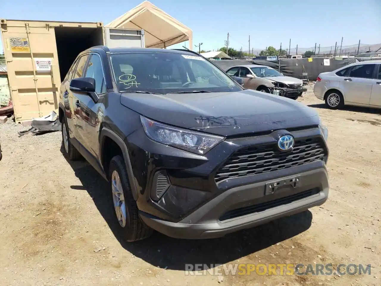 1 Photograph of a damaged car 4T3MWRFVXMU047786 TOYOTA RAV4 2021