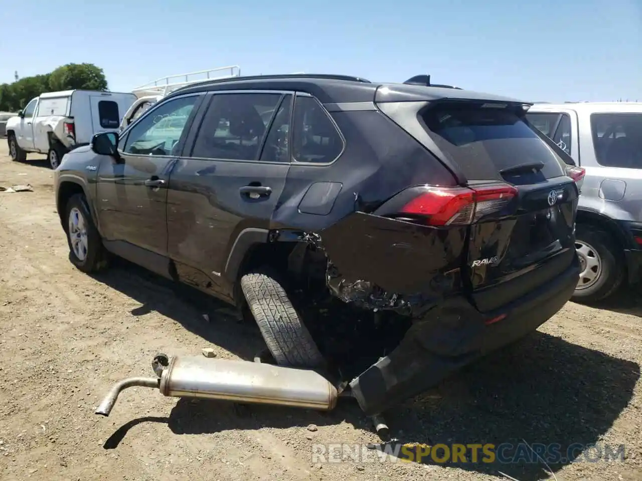 3 Photograph of a damaged car 4T3MWRFVXMU047786 TOYOTA RAV4 2021